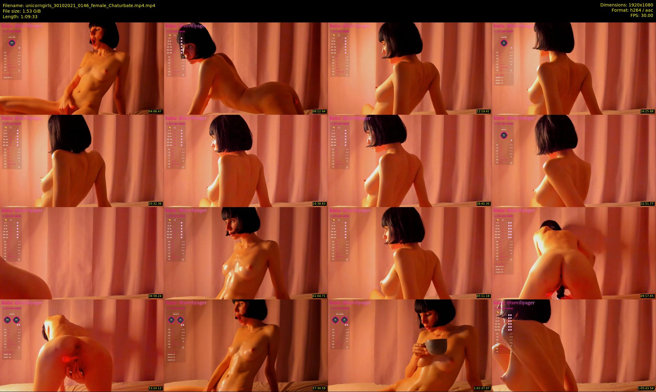 unicorngirls — 70 minute Chaturbate couple cam show recording, 1080p, Oct 30, 2021