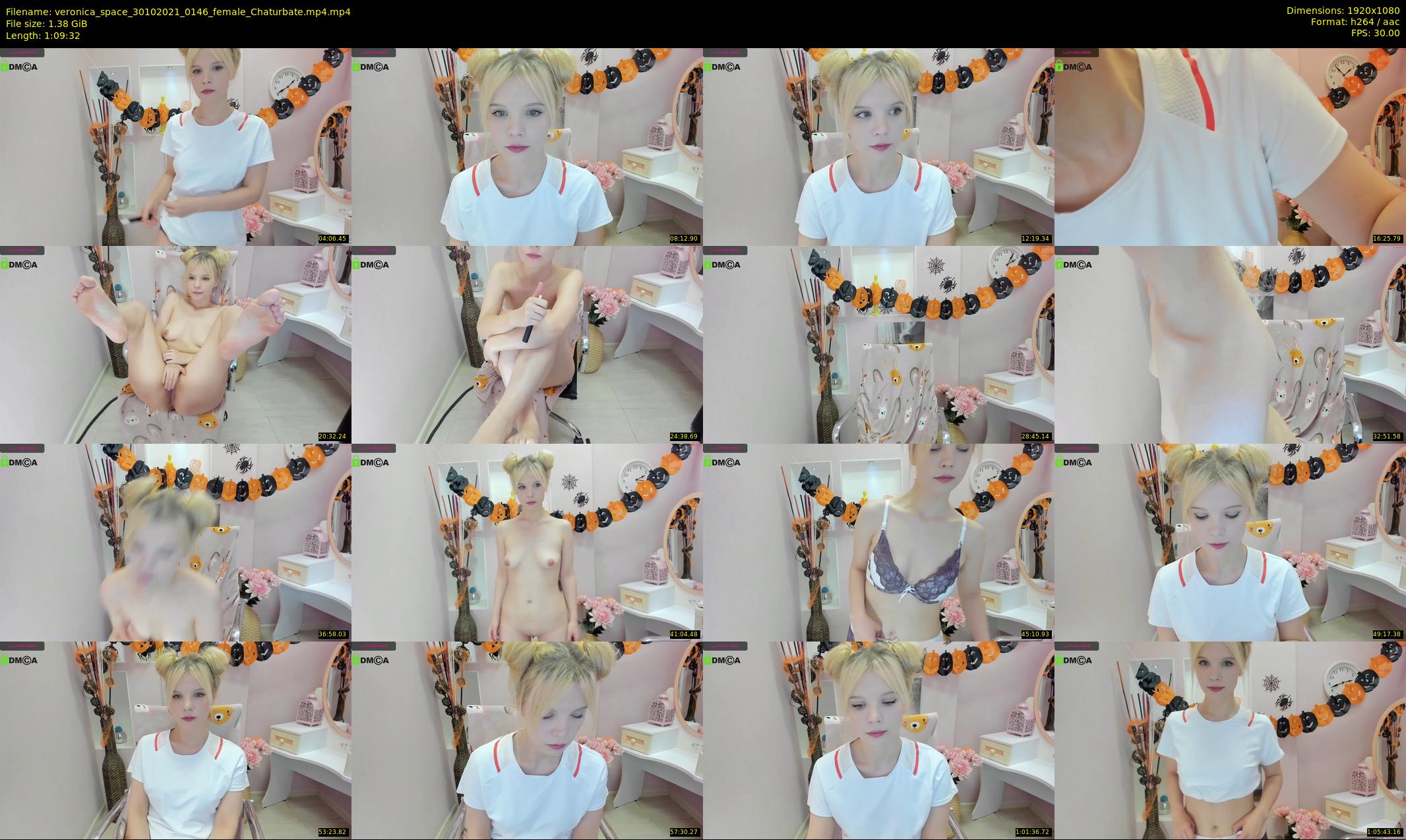 veronica_space — 70 minute Chaturbate female cam show recording, 1080p, Oct 30, 2021