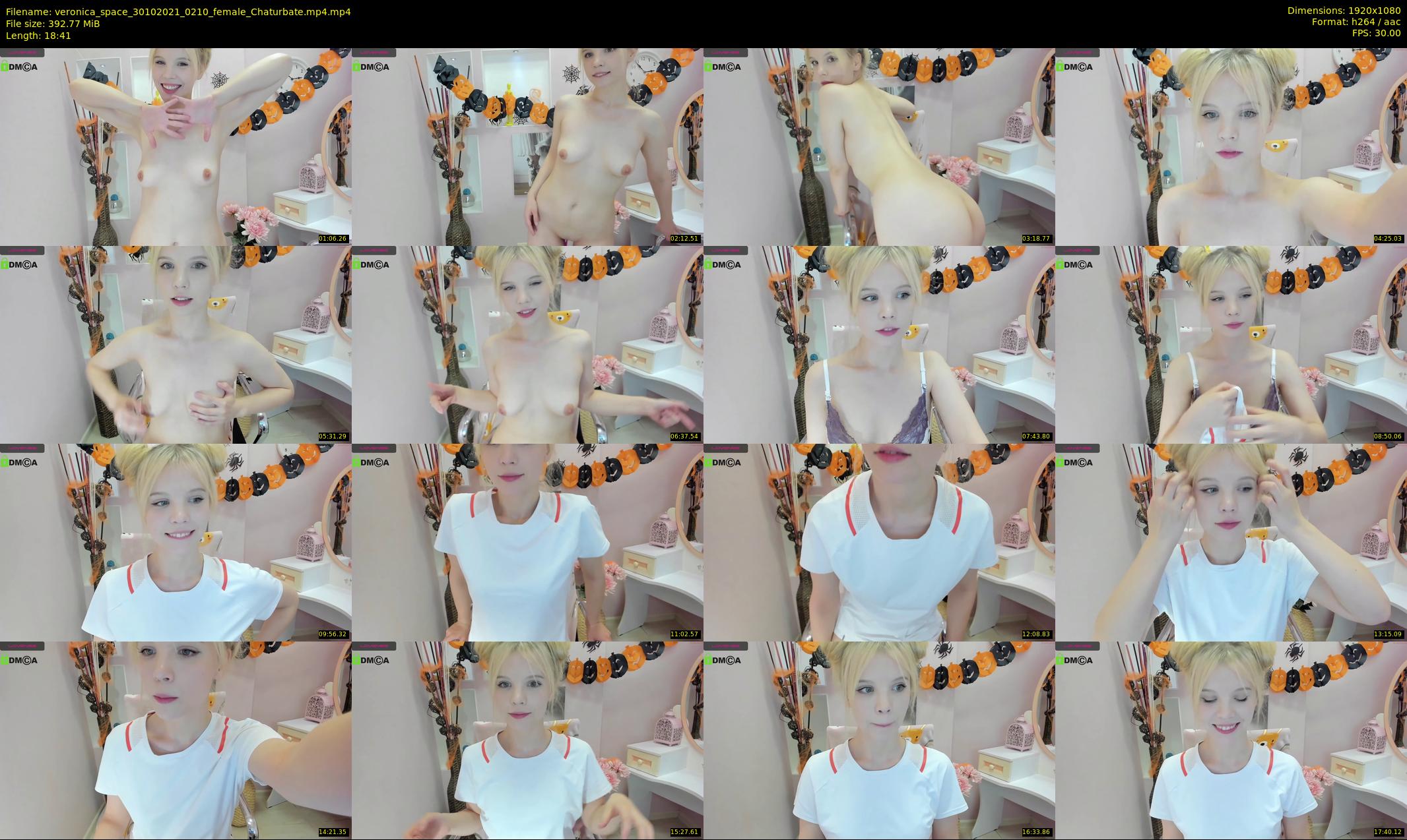 veronica_space — 19 minute Chaturbate female cam show recording, 1080p, Oct 30, 2021