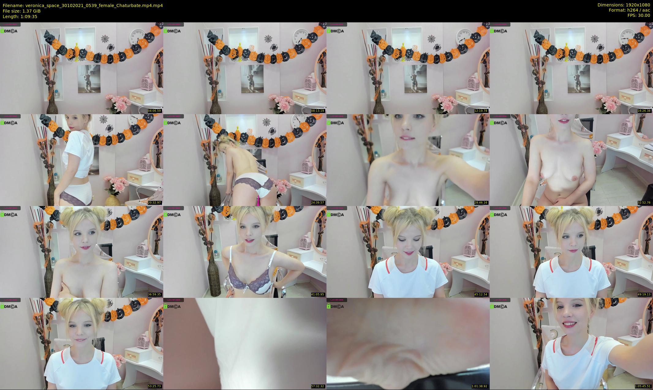 veronica_space — 70 minute Chaturbate female cam show recording, 1080p, Oct 30, 2021