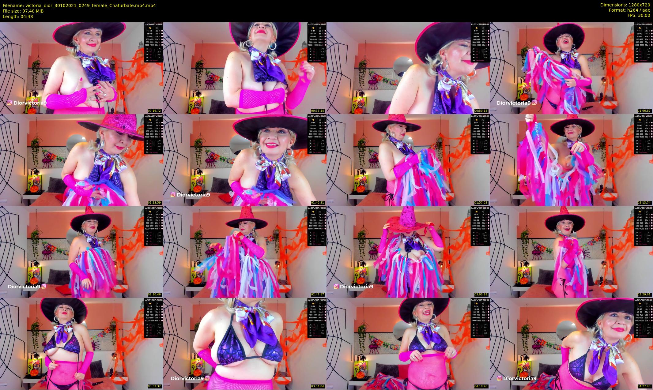 victoria_dior — 5 minute Chaturbate female cam show recording, 720p, Oct 30, 2021