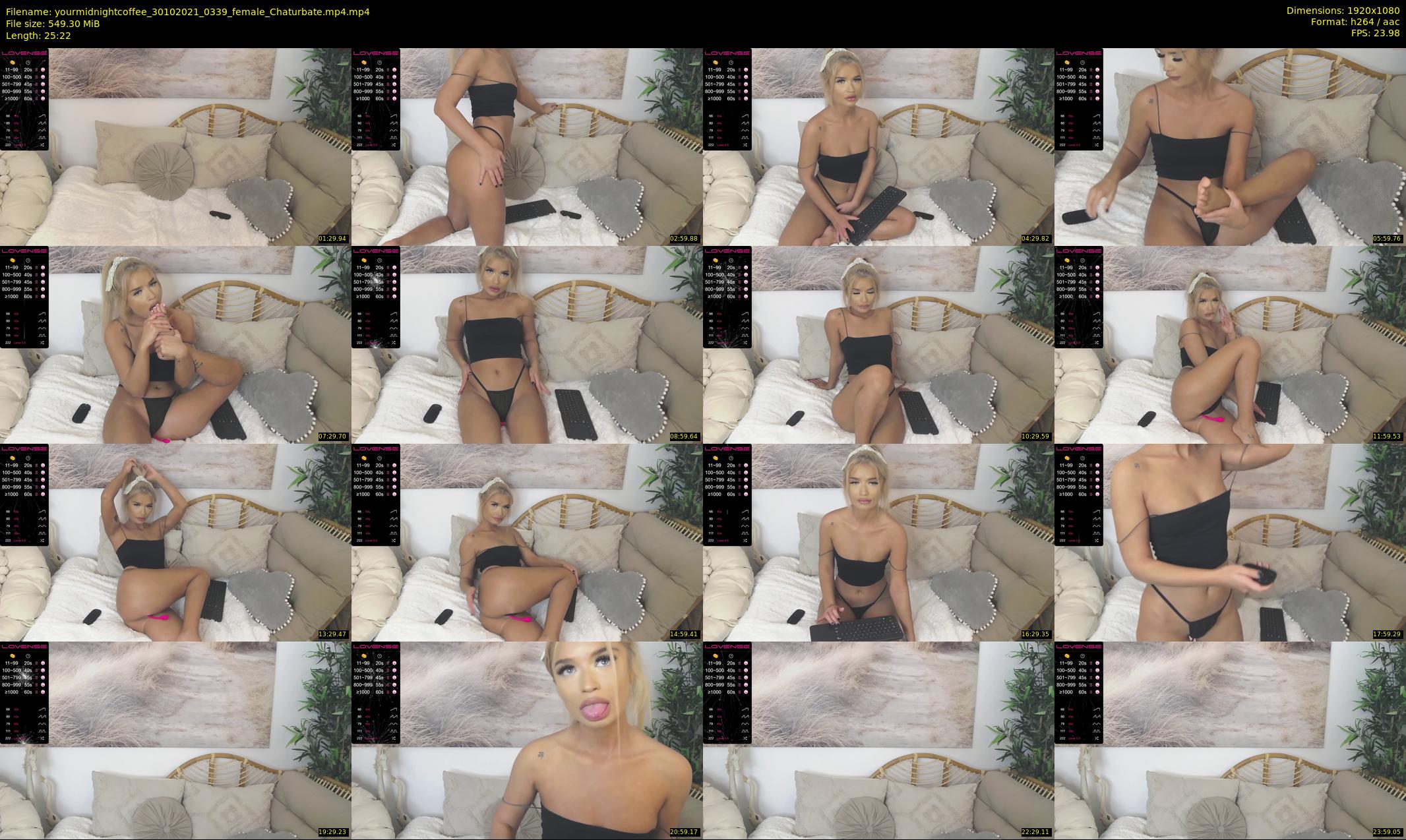 yourmidnightcoffee — 26 minute Chaturbate female cam show recording, 1080p, Oct 30, 2021