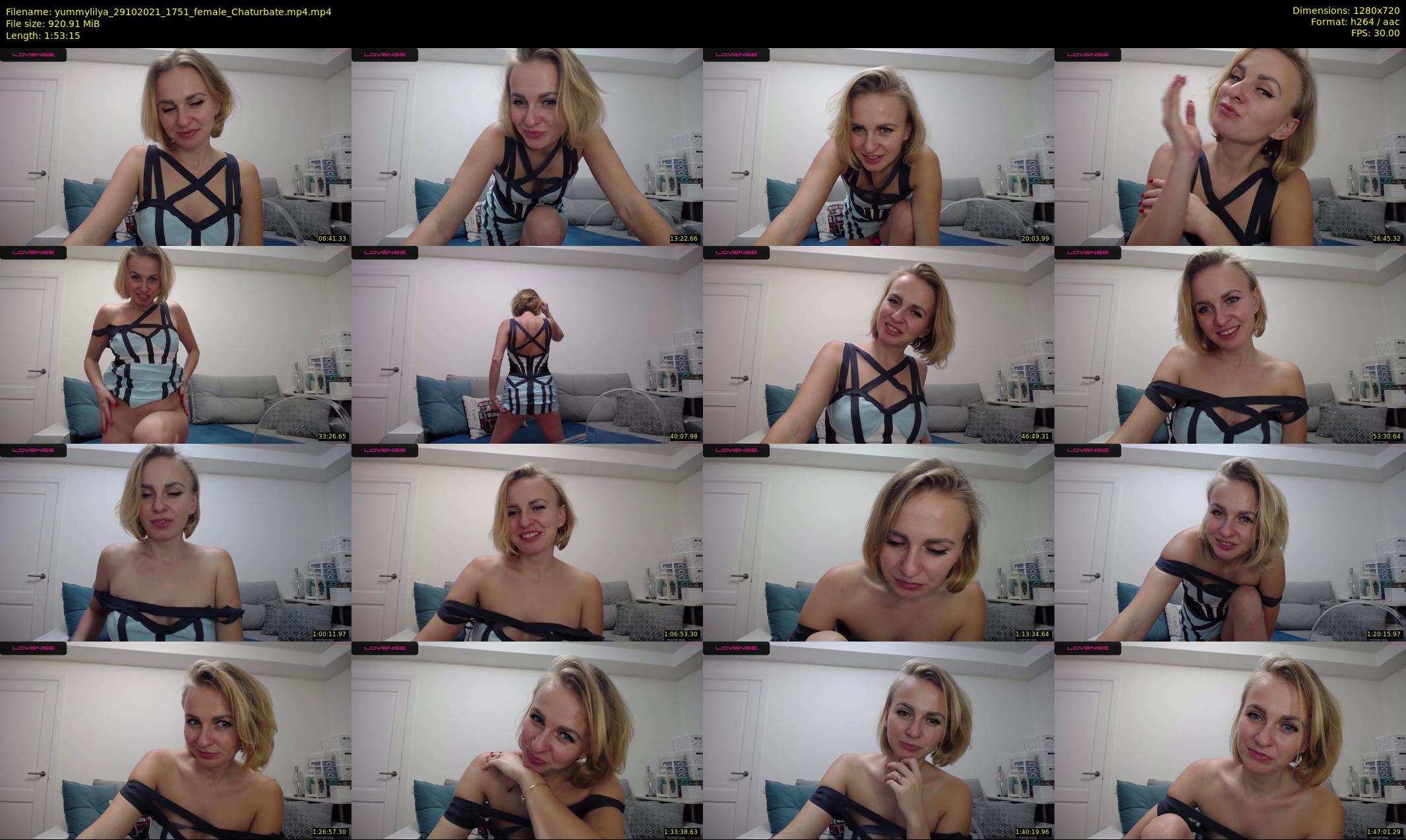 yummylilya — 114 minute Chaturbate female cam show recording, 720p, Oct 29, 2021