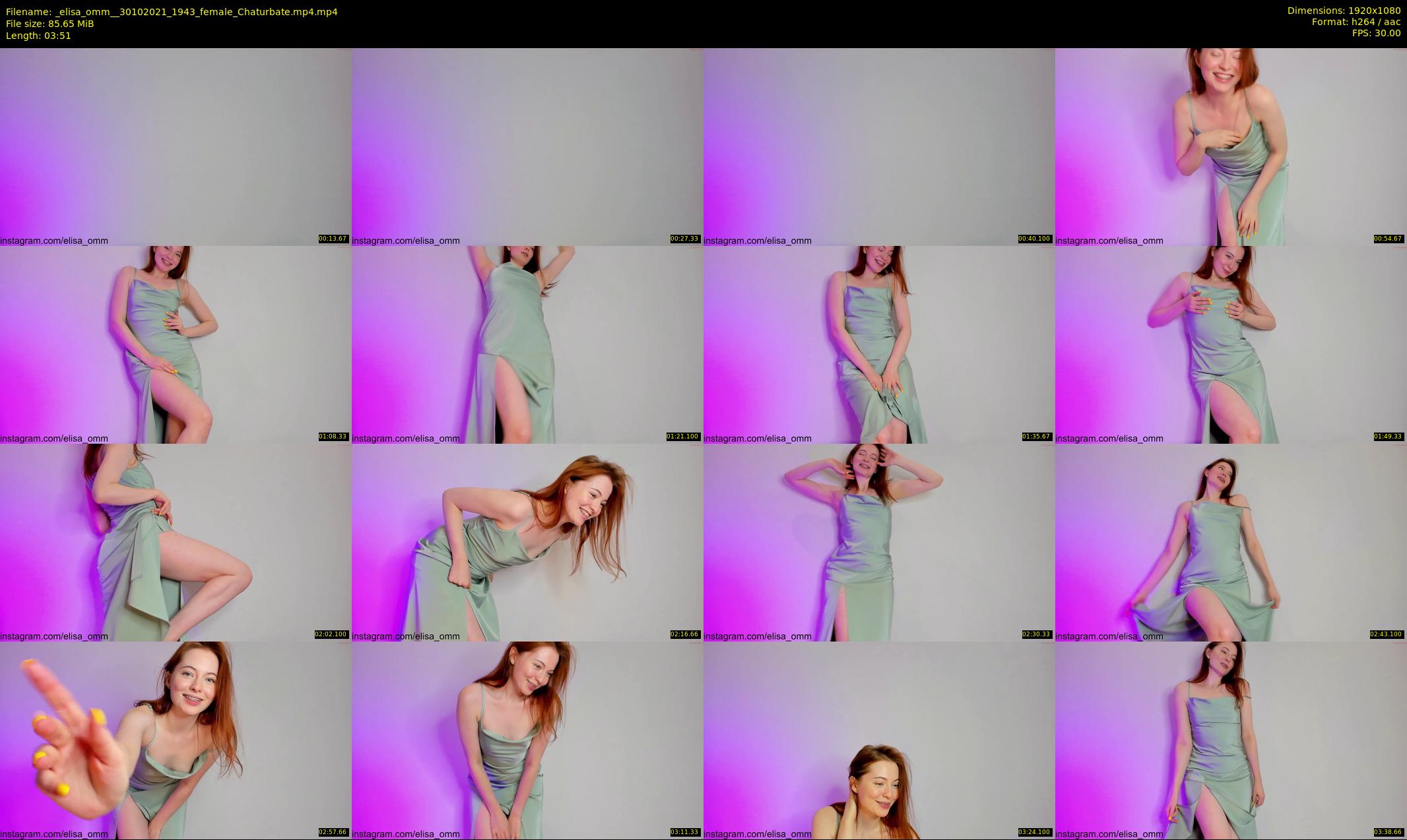 _elisa_omm_ — 4 minute Chaturbate female cam show recording, 1080p, Oct 30, 2021