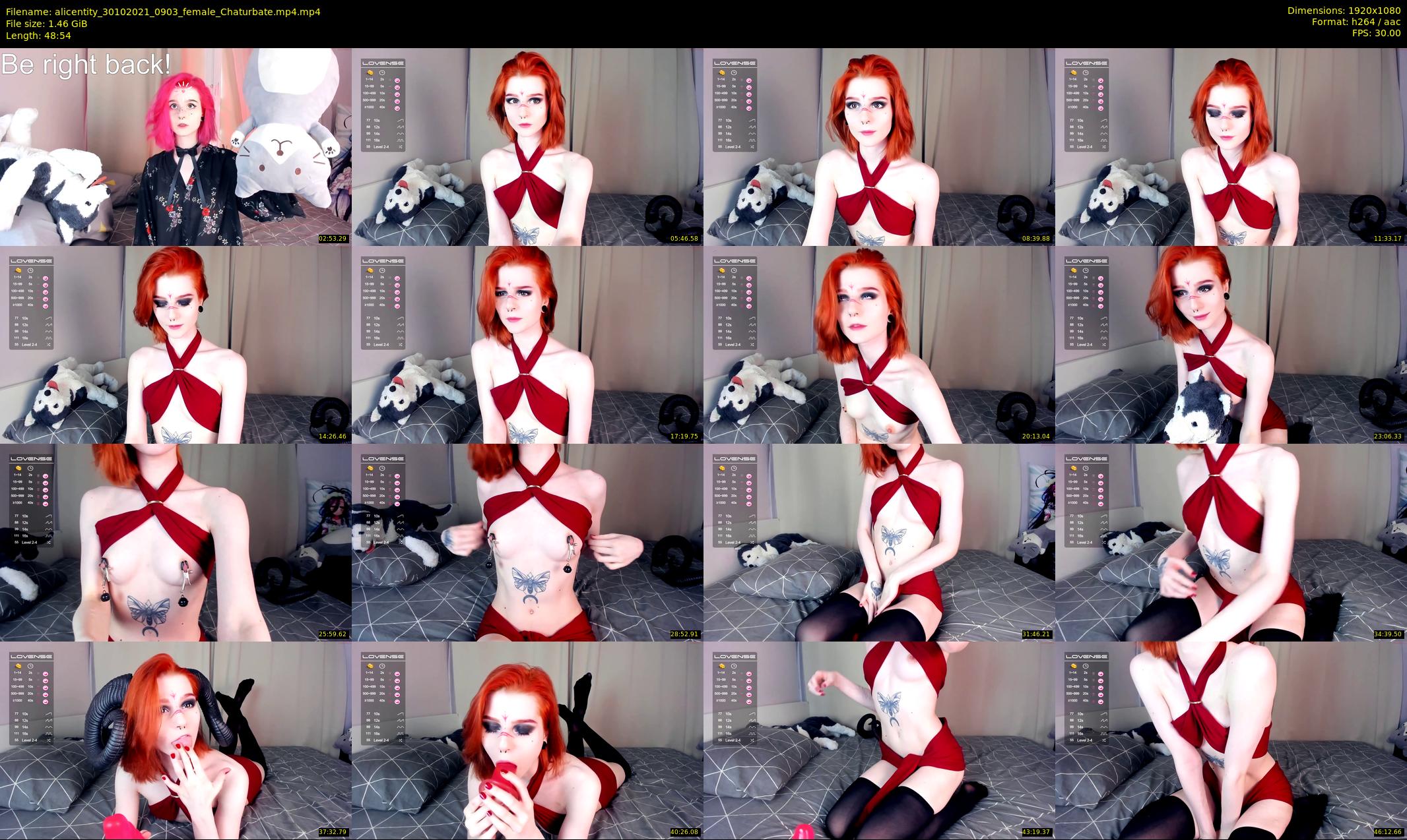 alicentity — 49 minute Chaturbate female cam show recording, 1080p, Oct 30, 2021