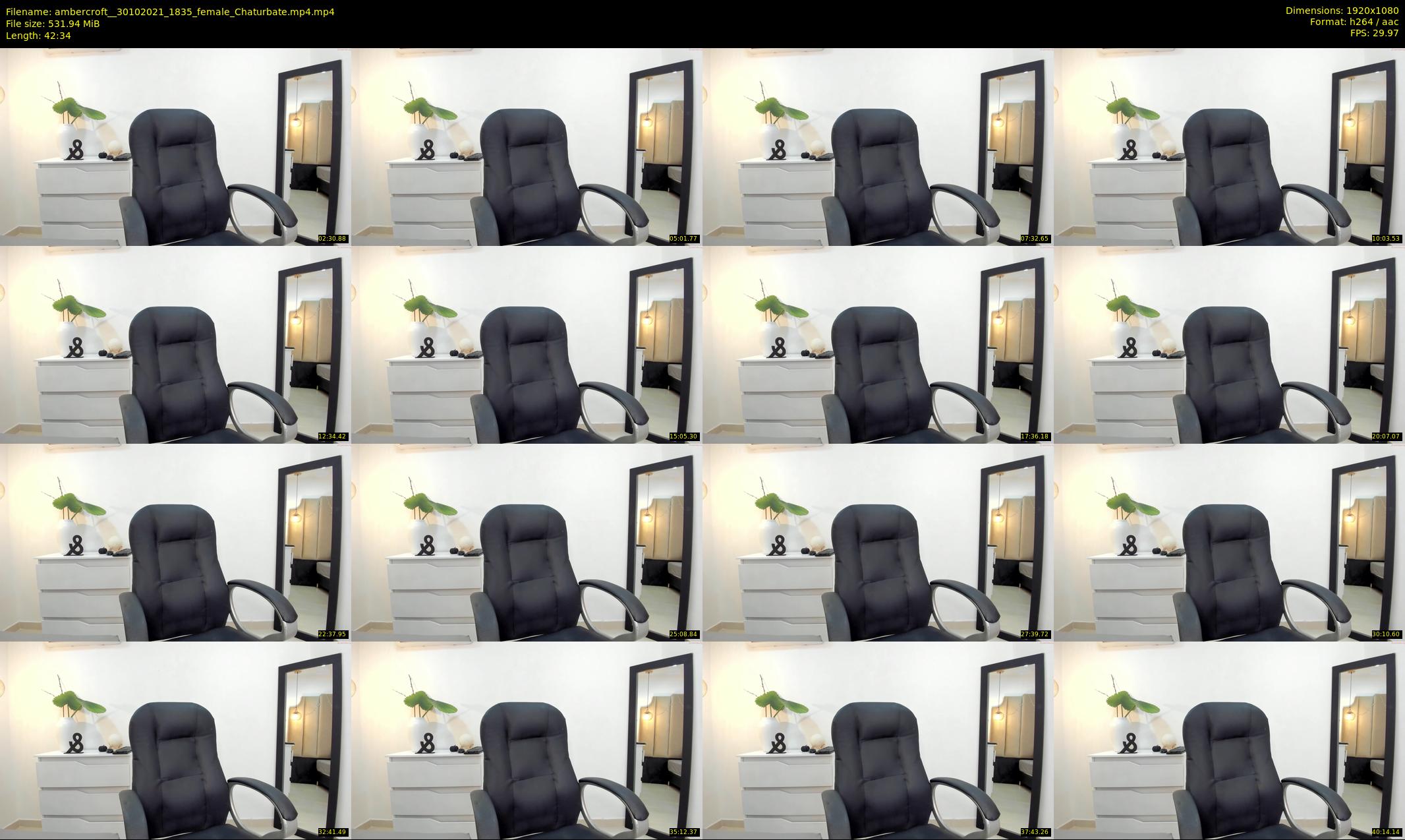 ambercroft_ — 43 minute Chaturbate female cam show recording, 1080p, Oct 30, 2021