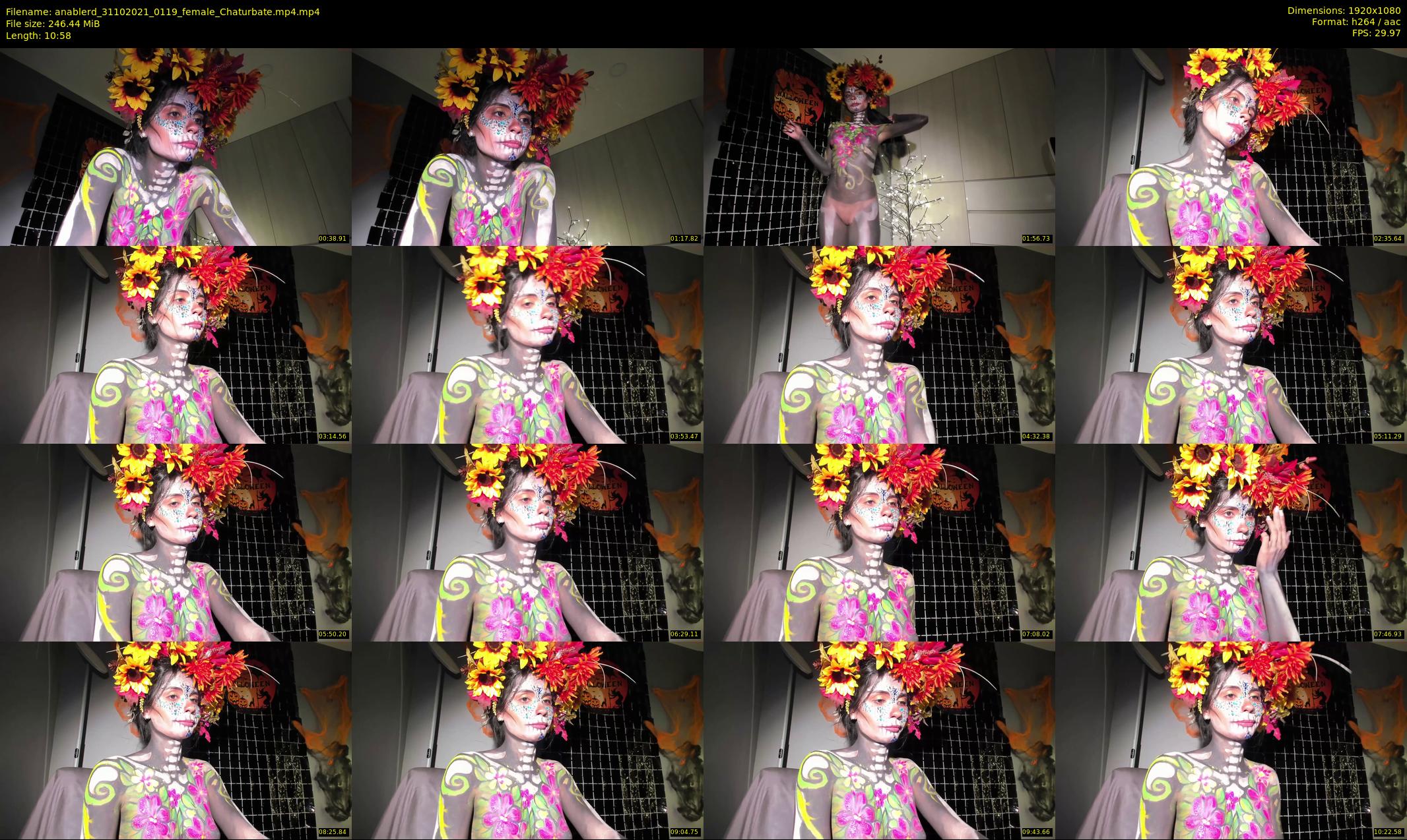 anablerd — 11 minute Chaturbate female cam show recording, 1080p, Oct 31, 2021