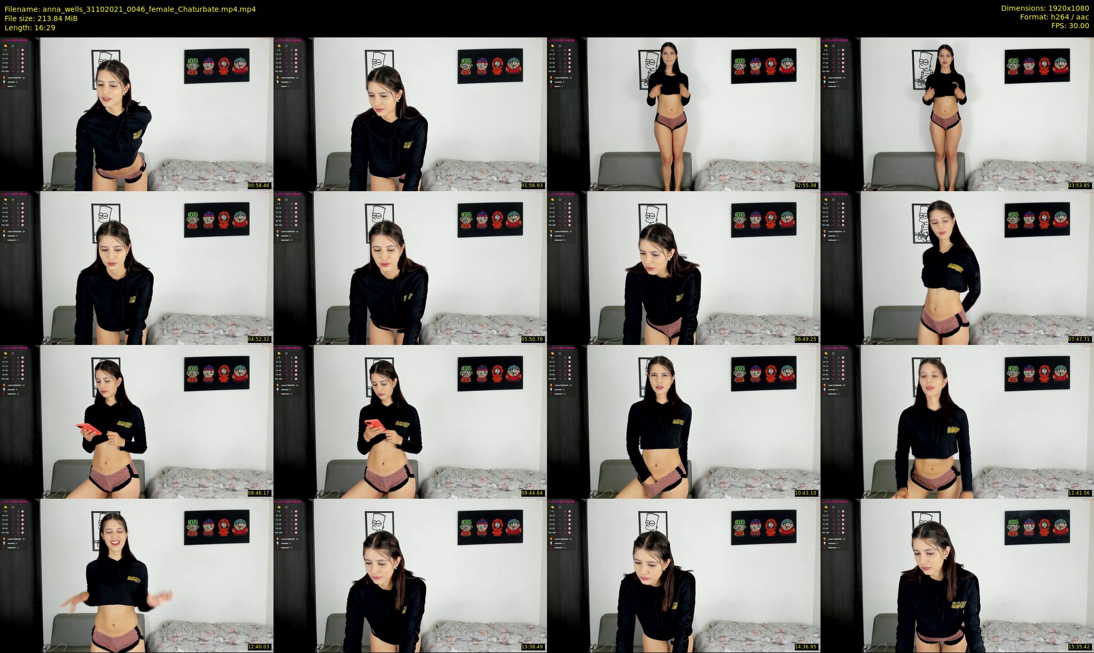 anna_wells — 17 minute Chaturbate female cam show recording, 1080p, Oct 31, 2021
