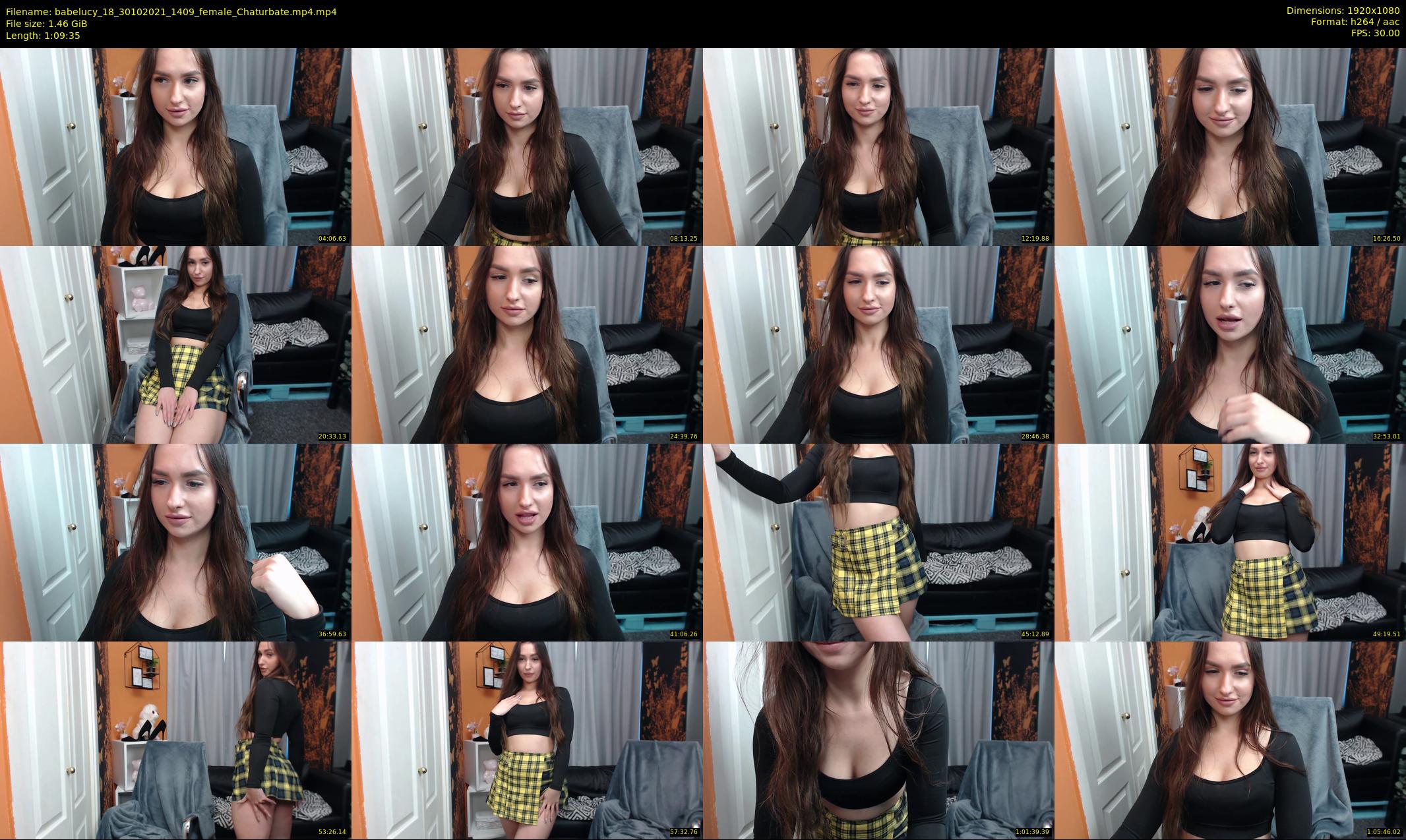 babelucy_18 — 70 minute Chaturbate female cam show recording, 1080p, Oct 30, 2021