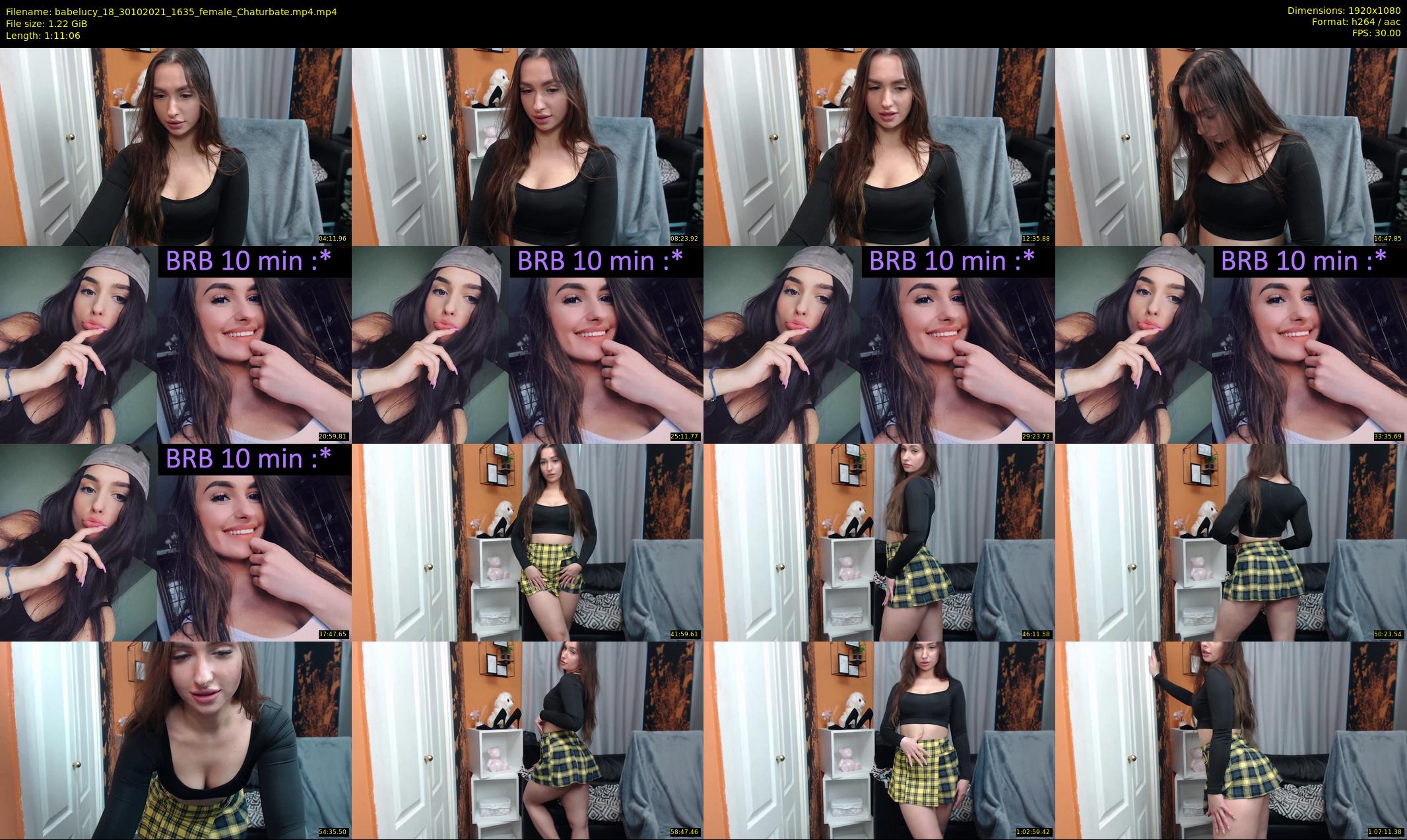 babelucy_18 — 72 minute Chaturbate female cam show recording, 1080p, Oct 30, 2021