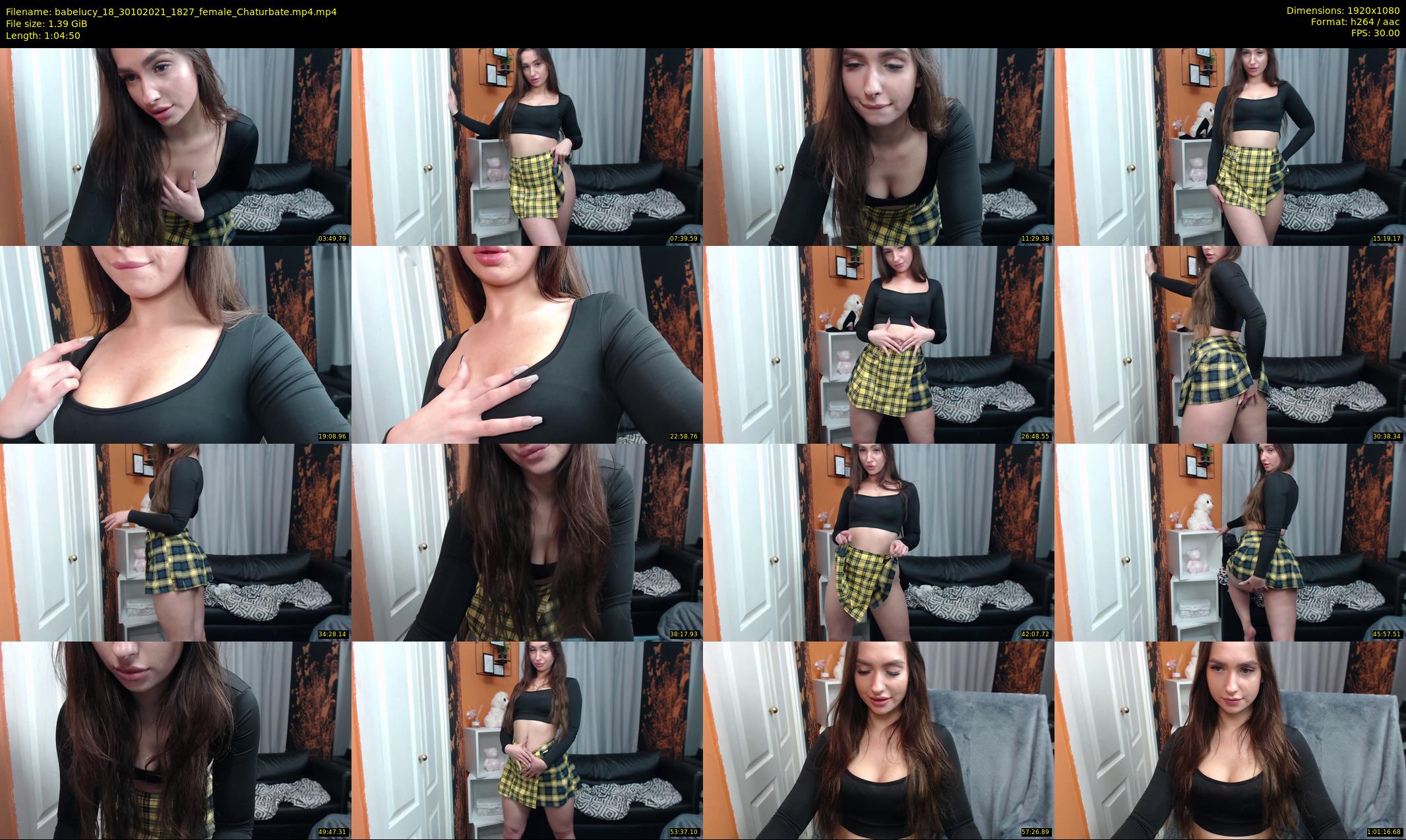 babelucy_18 — 65 minute Chaturbate female cam show recording, 1080p, Oct 30, 2021
