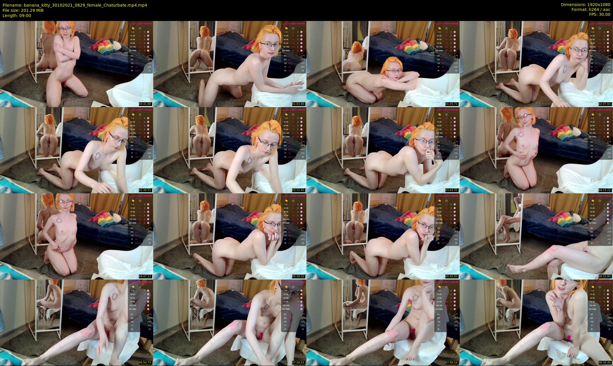 banana_kitty — 9 minute Chaturbate female cam show recording, 1080p, Oct 30, 2021