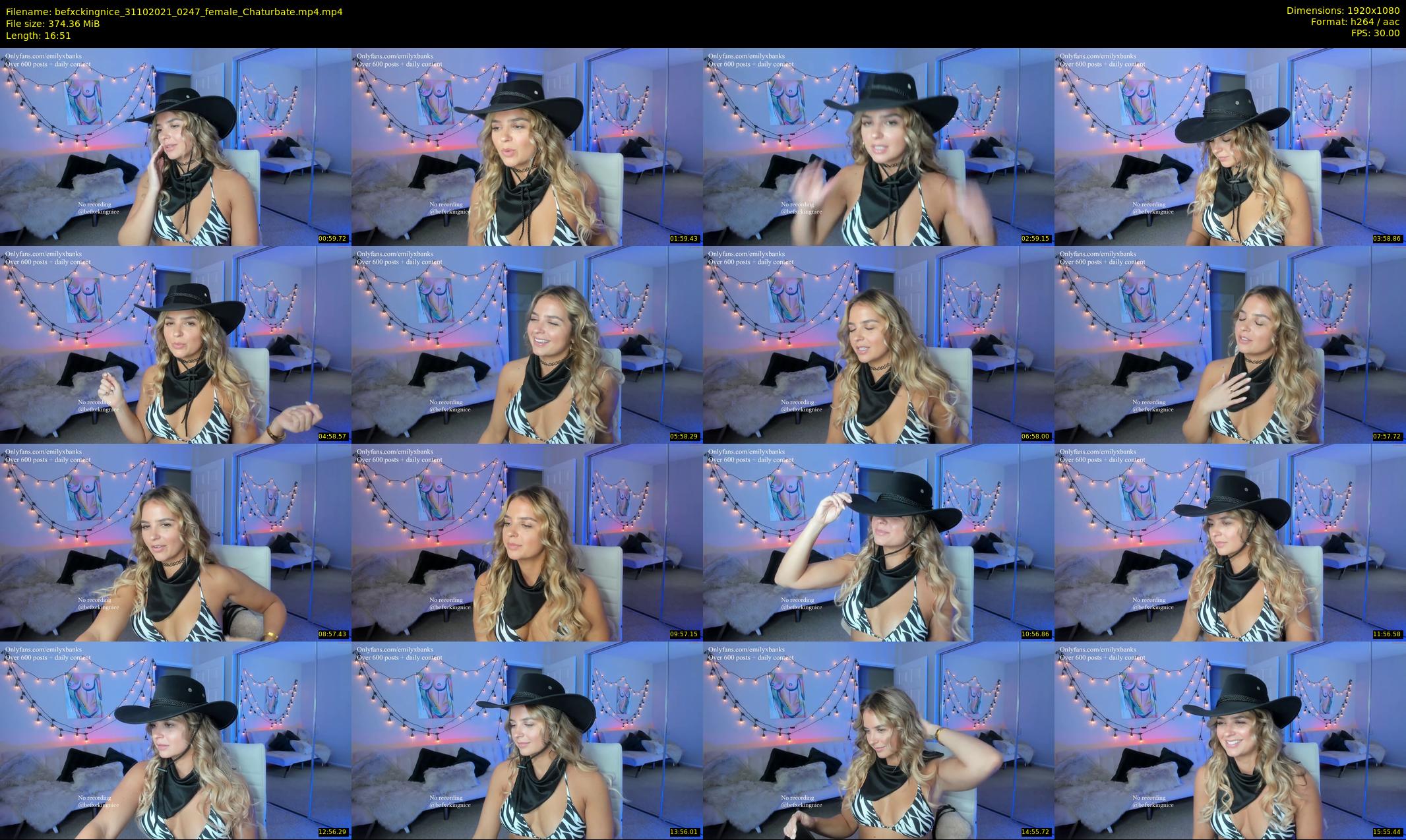 befxckingnice — 17 minute Chaturbate female cam show recording, 1080p, Oct 31, 2021