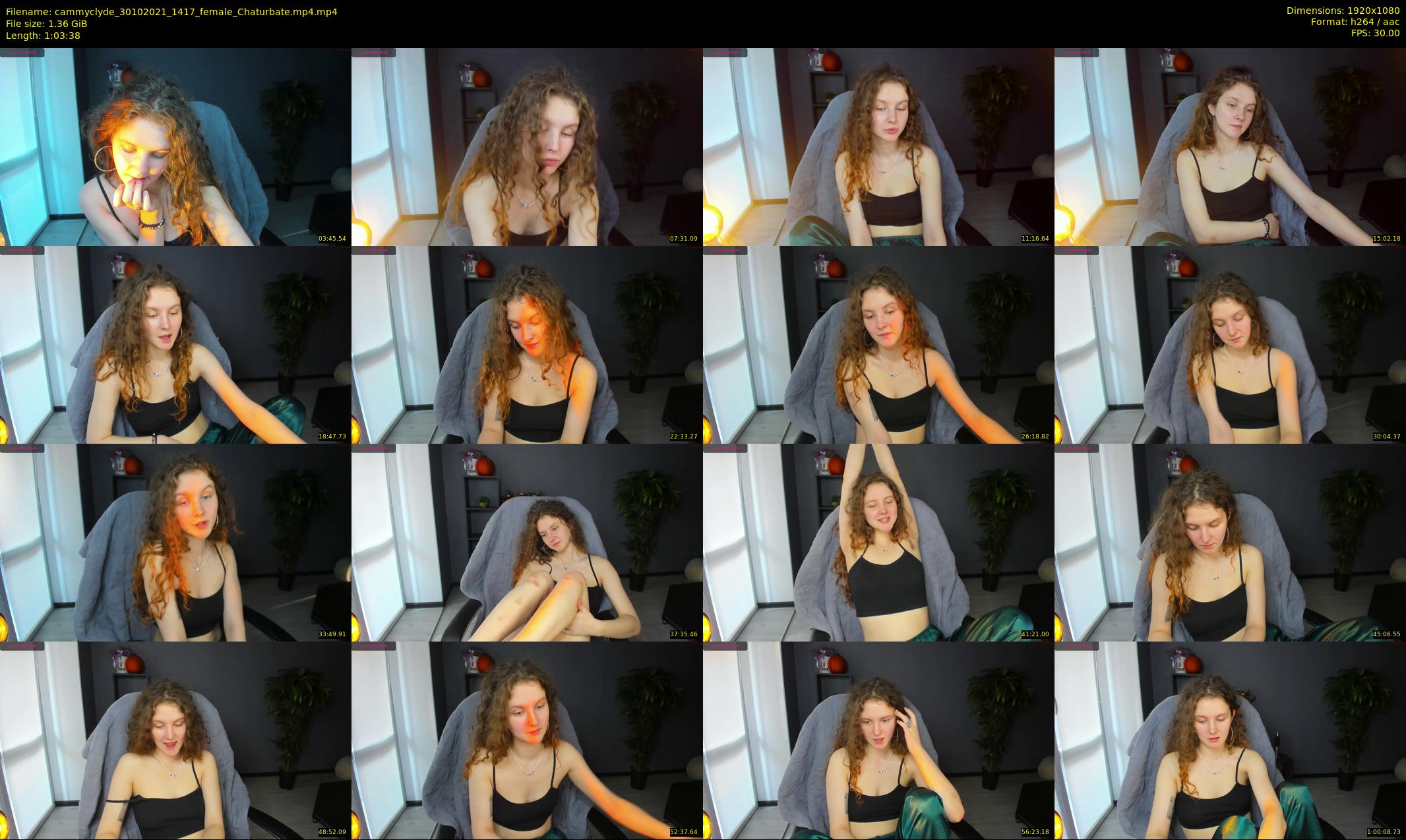 cammyclyde — 64 minute Chaturbate female cam show recording, 1080p, Oct 30, 2021
