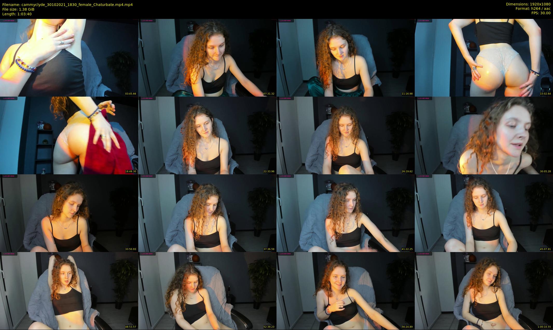 cammyclyde — 64 minute Chaturbate female cam show recording, 1080p, Oct 30, 2021