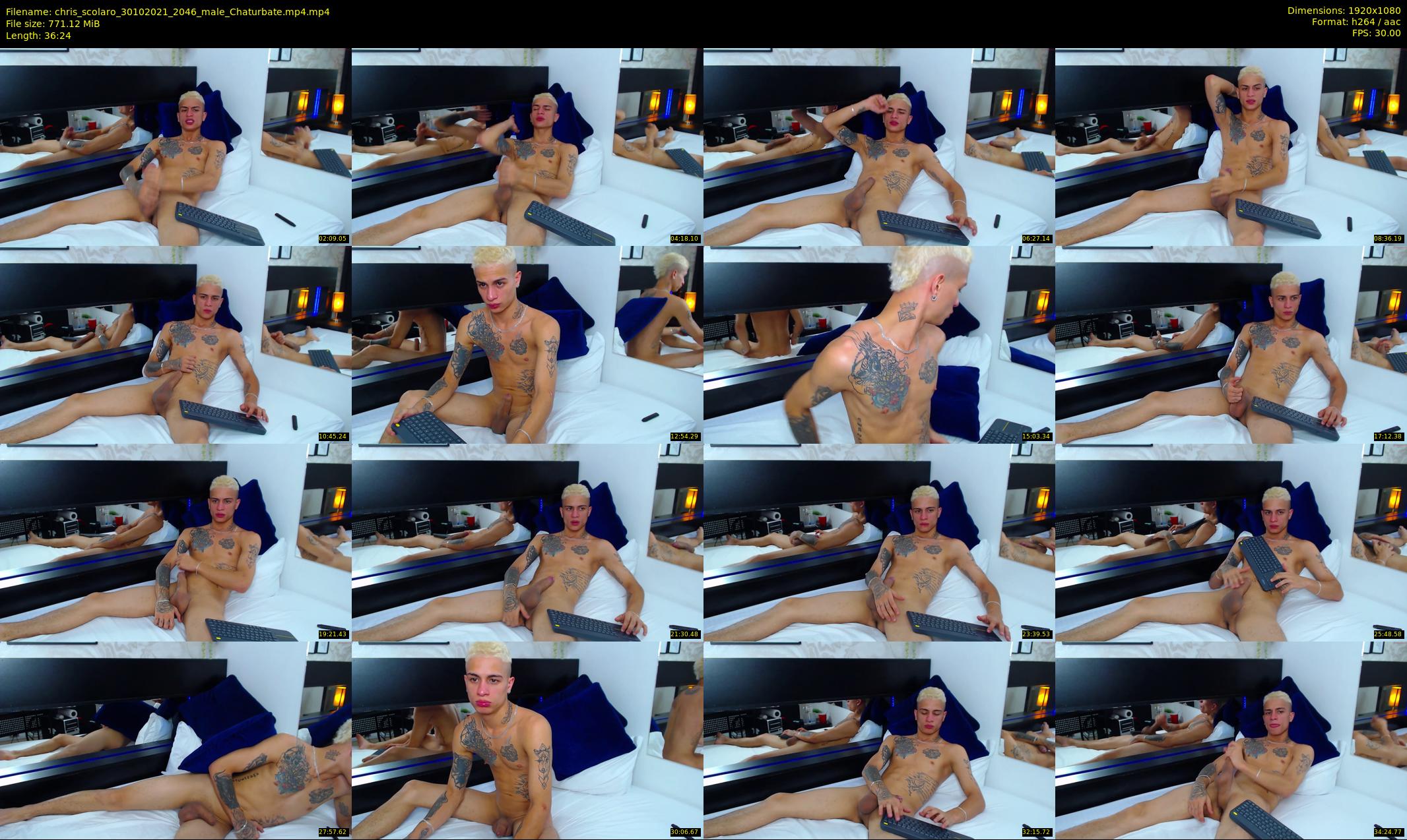 chris_scolaro — 37 minute Chaturbate male cam show recording, 1080p, Oct 30, 2021