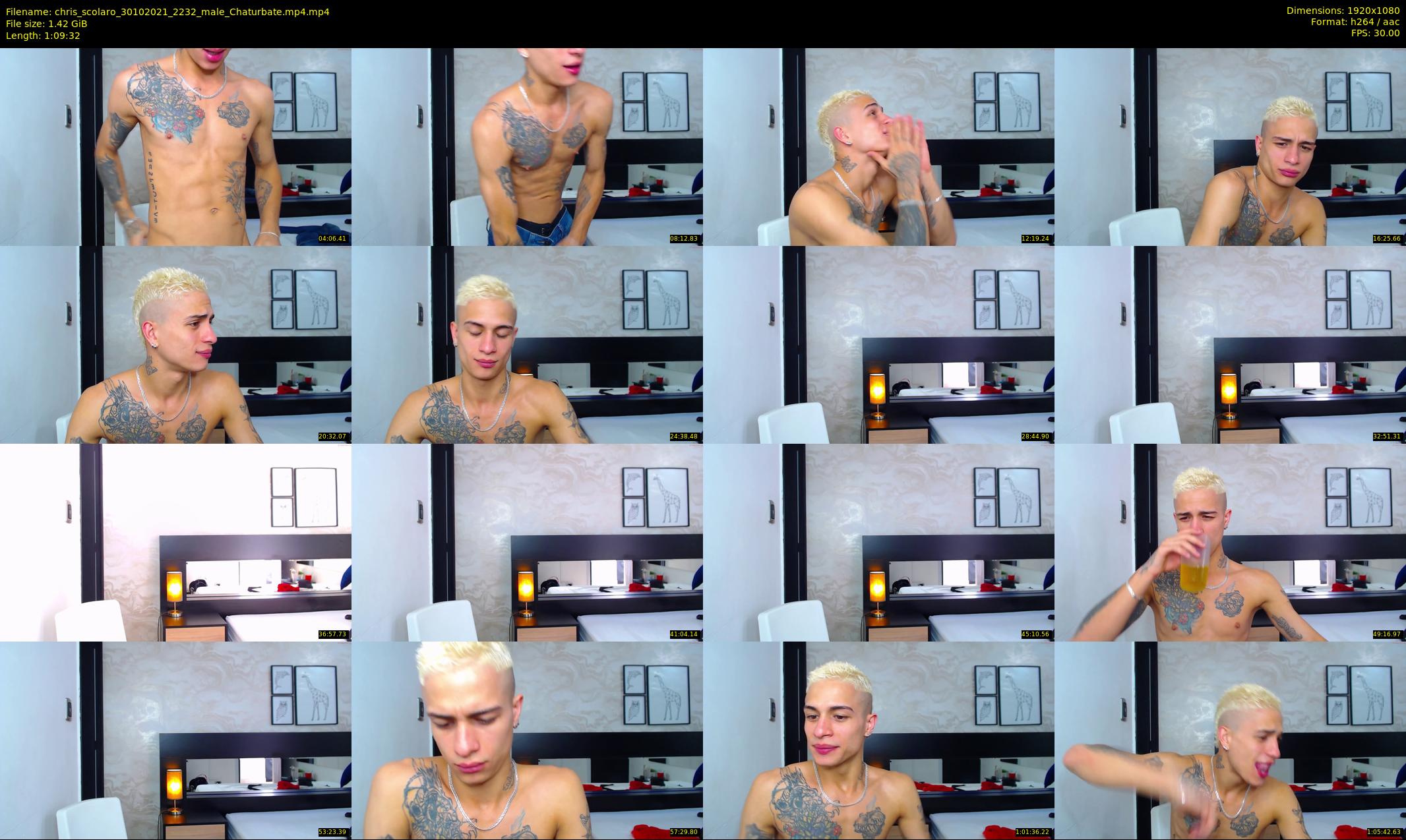 chris_scolaro — 70 minute Chaturbate male cam show recording, 1080p, Oct 30, 2021