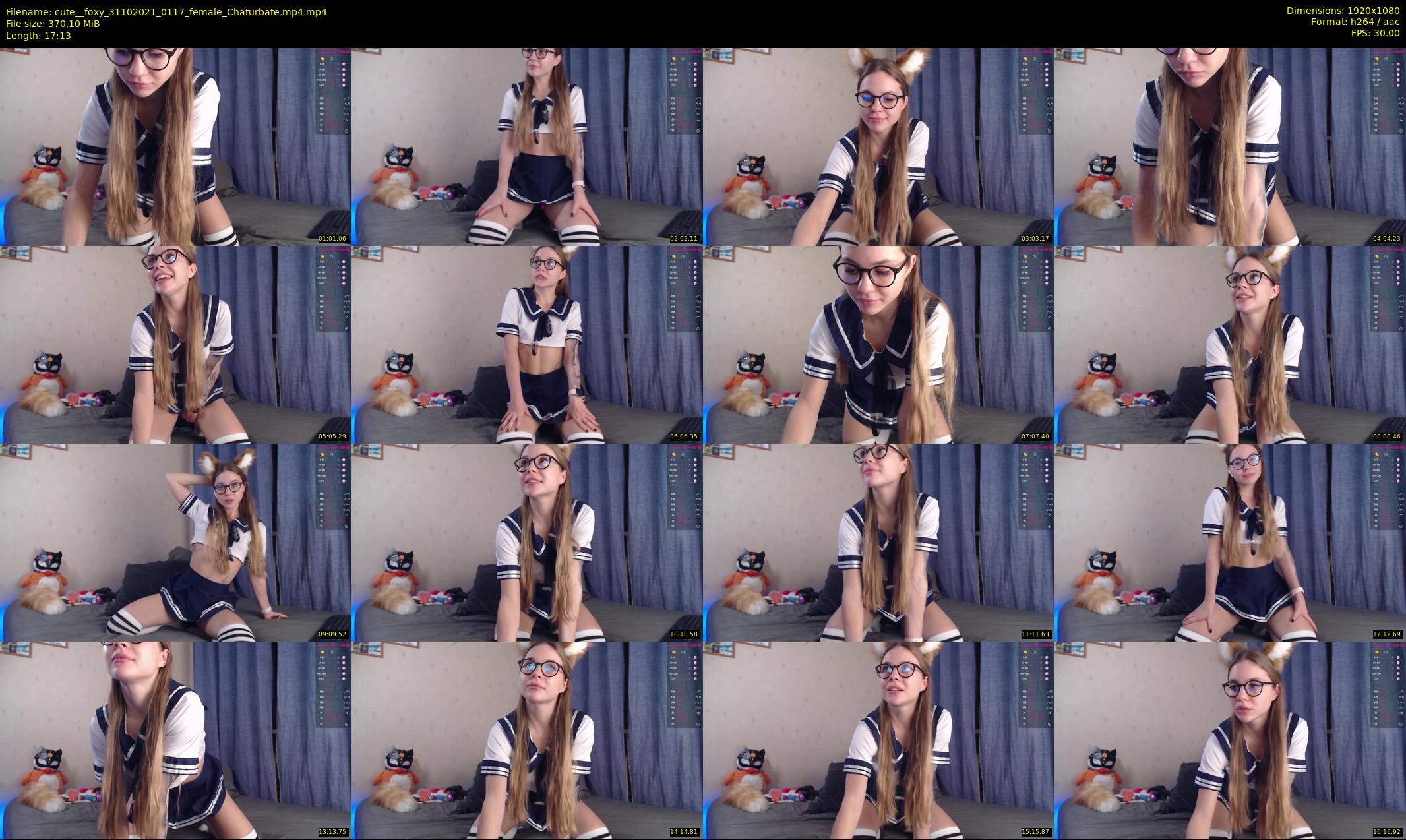 cute__foxy — 18 minute Chaturbate couple cam show recording, 1080p, Oct 31, 2021