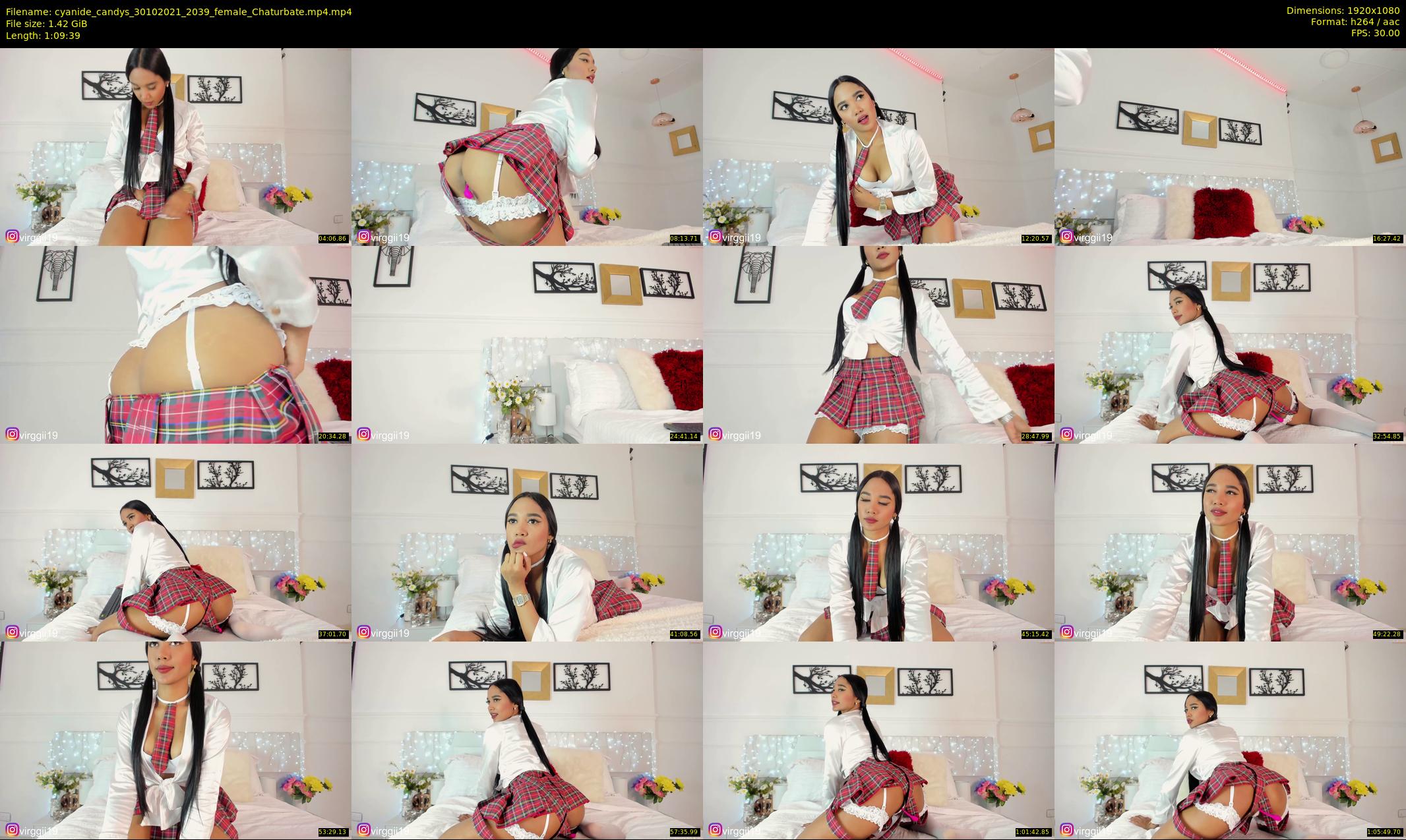 cyanide_candys — 70 minute Chaturbate female cam show recording, 1080p, Oct 30, 2021