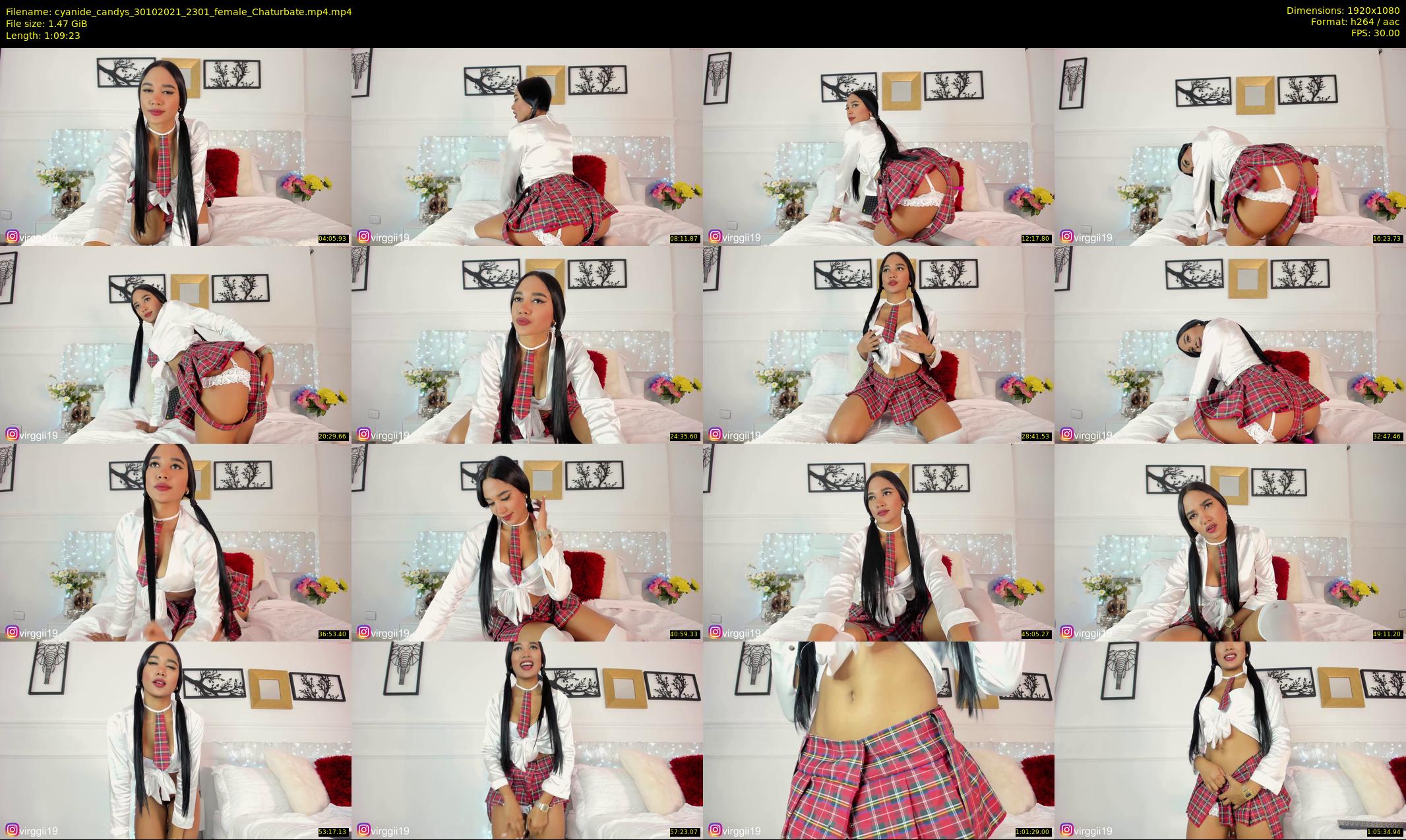 cyanide_candys — 70 minute Chaturbate female cam show recording, 1080p, Oct 30, 2021