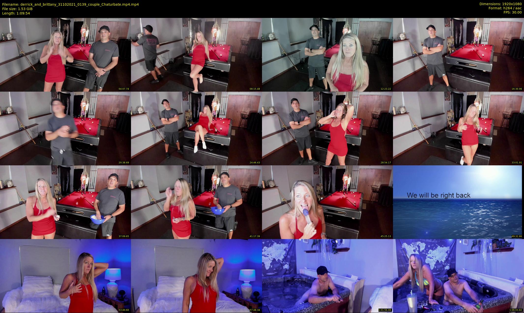 derrick_and_brittany — 70 minute Chaturbate couple cam show recording, 1080p, Oct 31, 2021
