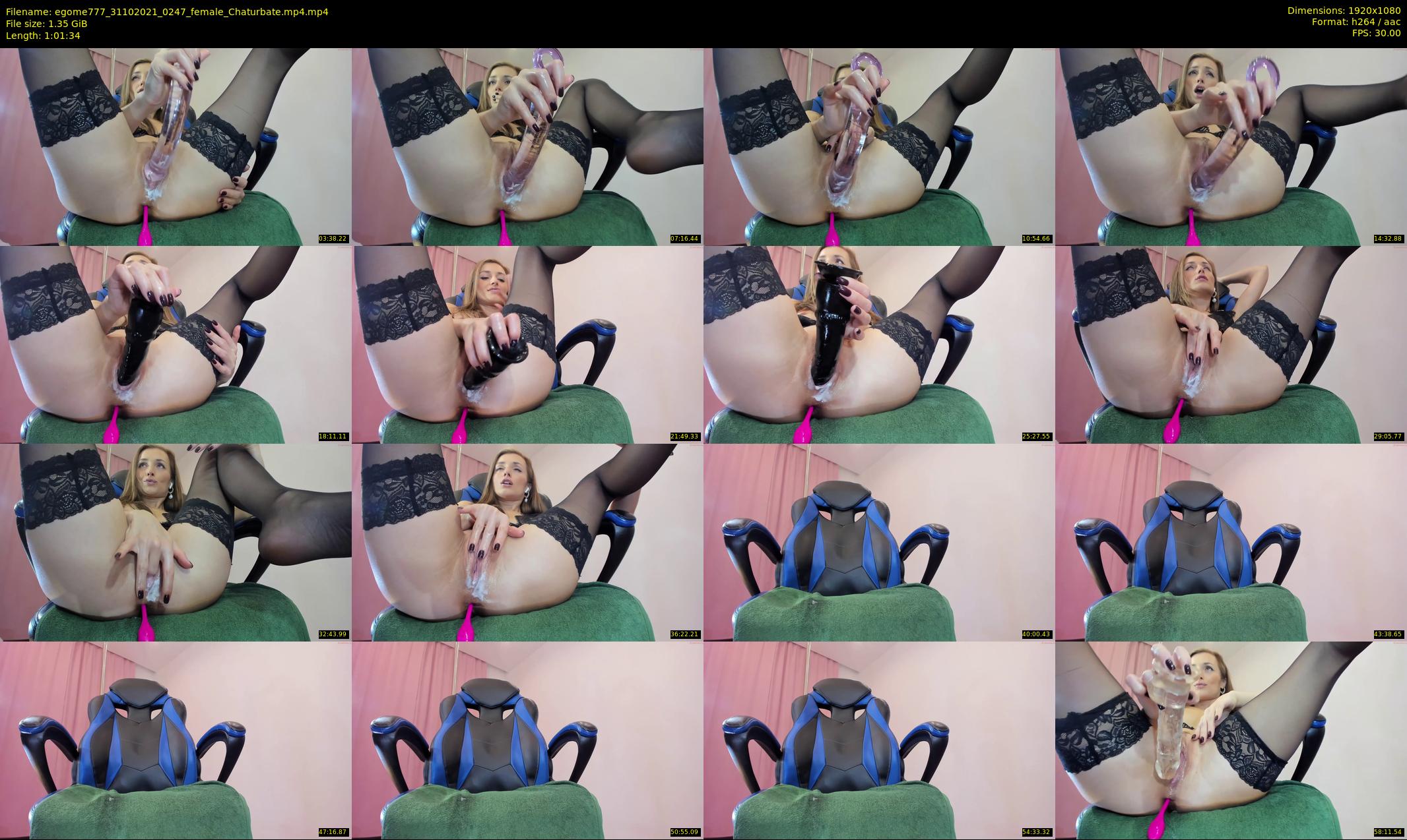 egome777 — 62 minute Chaturbate female cam show recording, 1080p, Oct 31, 2021