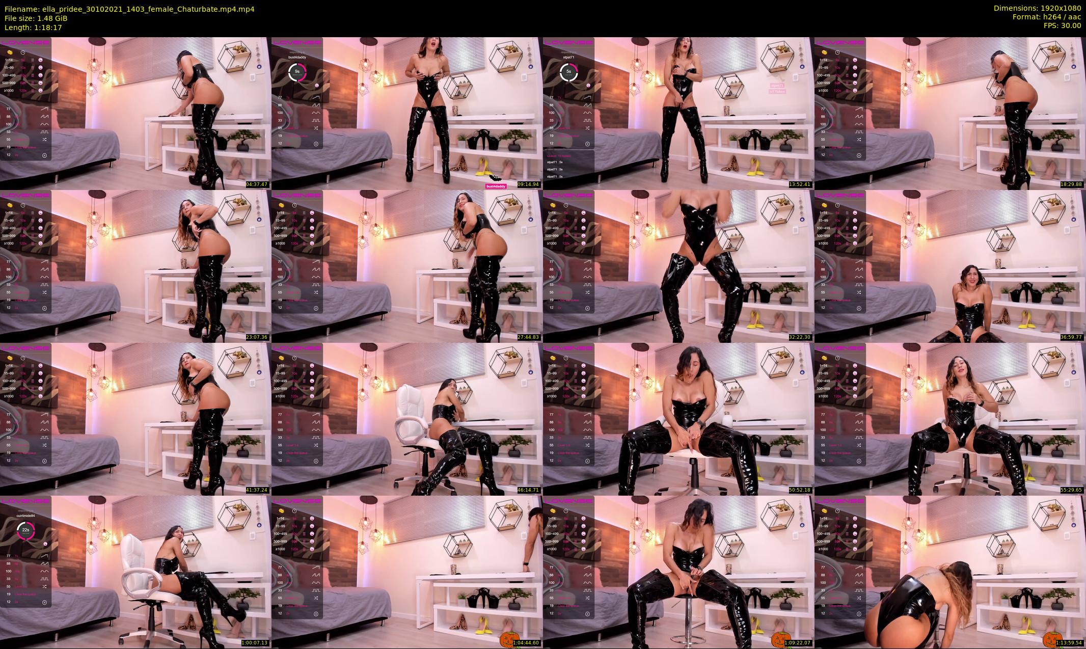 ella_pridee — 79 minute Chaturbate female cam show recording, 1080p, Oct 30, 2021