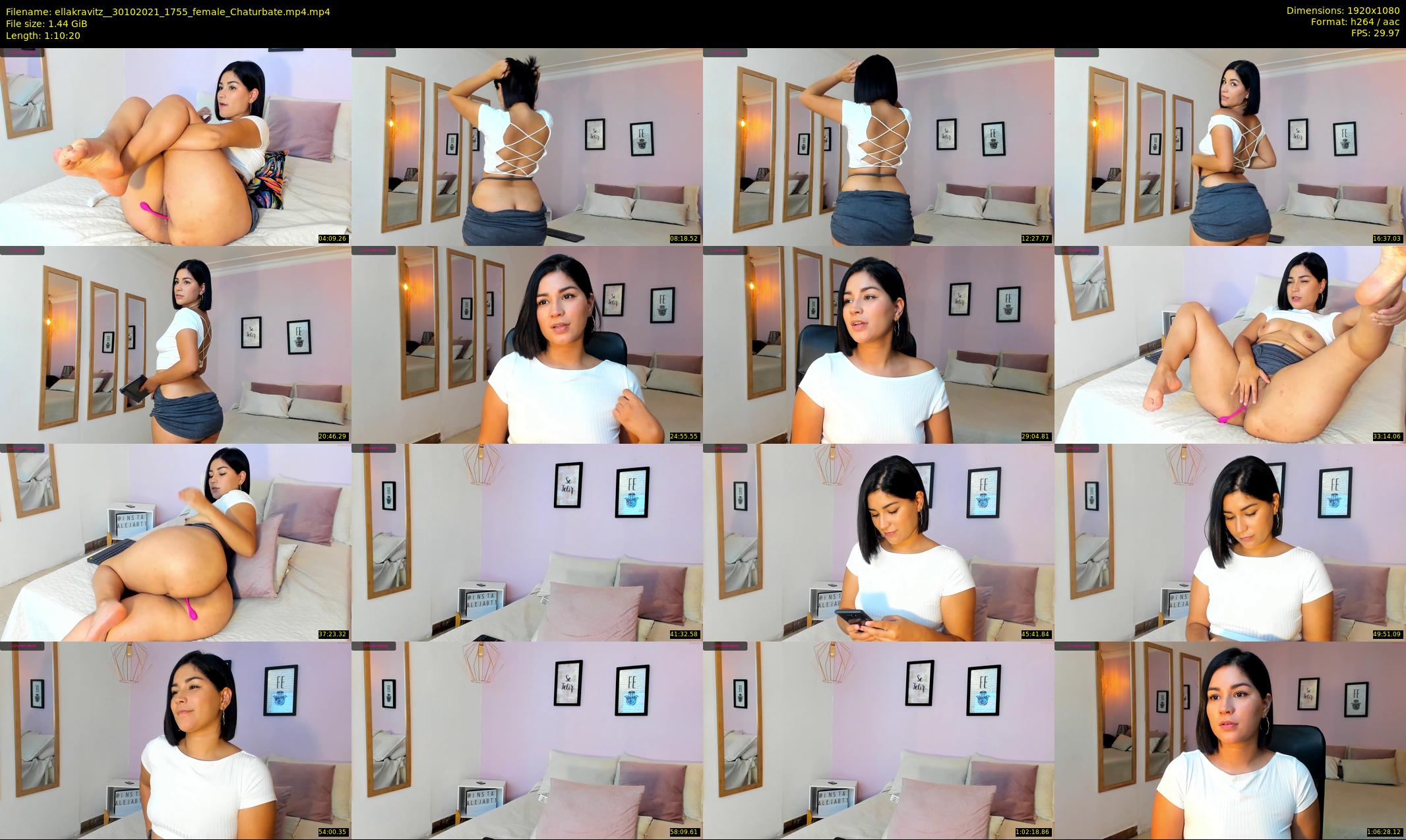 ellakravitz_ — 71 minute Chaturbate female cam show recording, 1080p, Oct 30, 2021