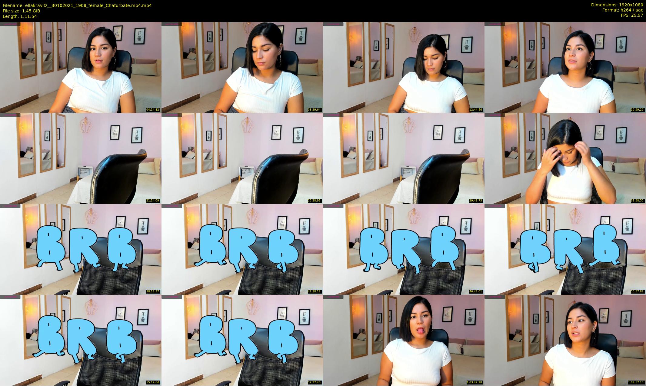 ellakravitz_ — 72 minute Chaturbate female cam show recording, 1080p, Oct 30, 2021