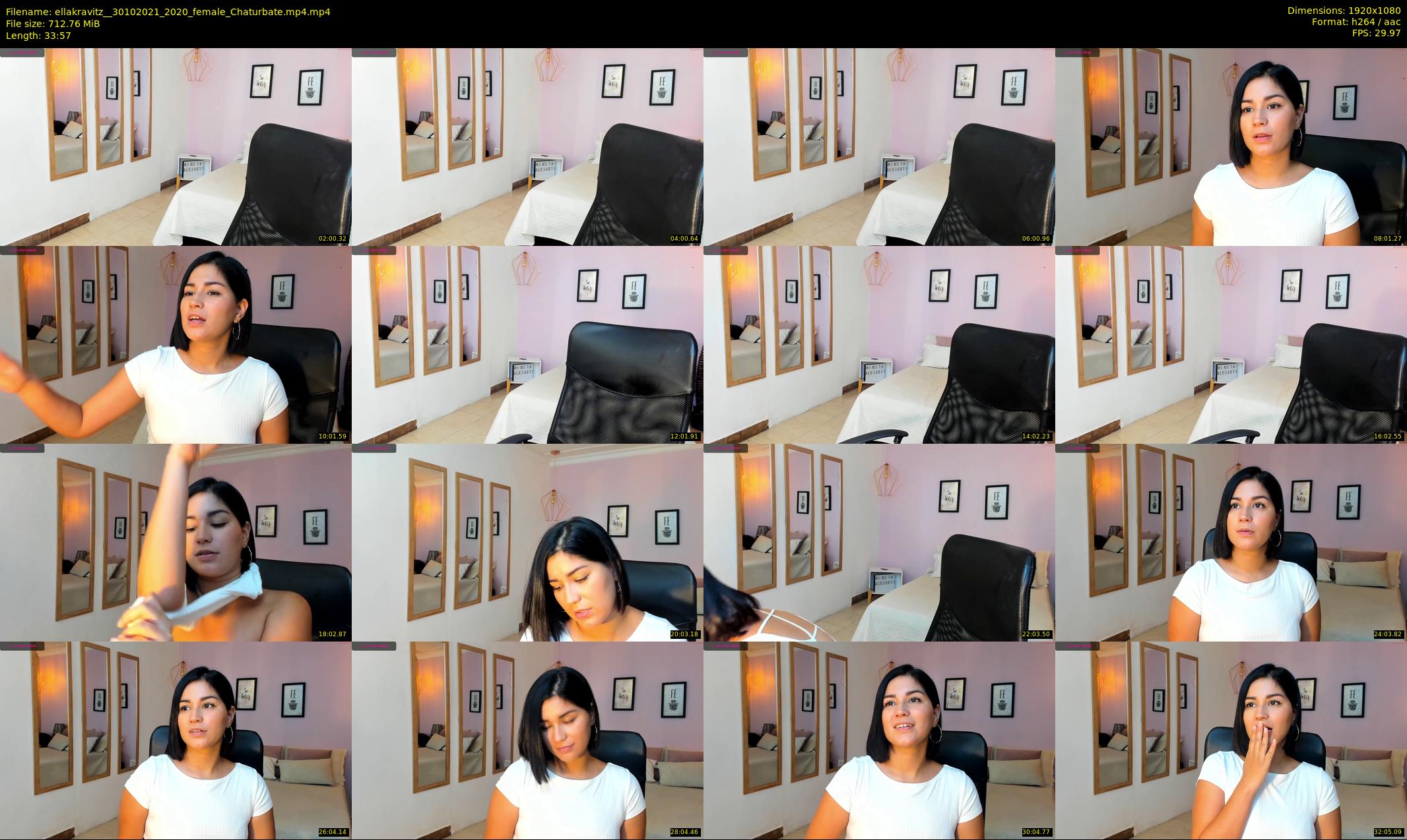 ellakravitz_ — 34 minute Chaturbate female cam show recording, 1080p, Oct 30, 2021
