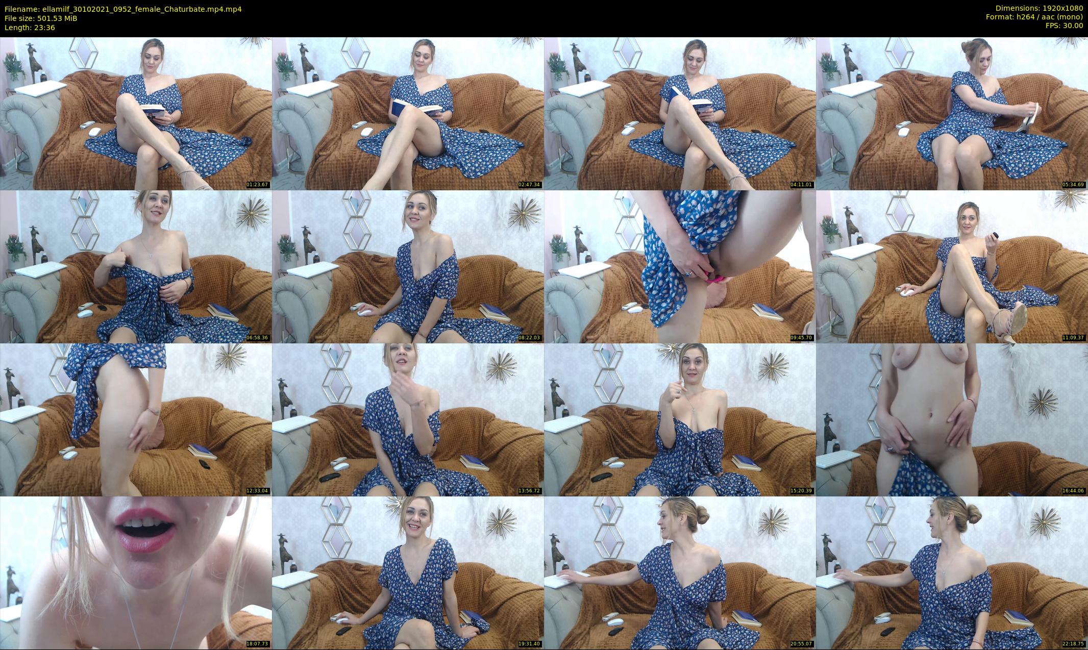 ellamilf — 24 minute Chaturbate female cam show recording, 1080p, Oct 30, 2021