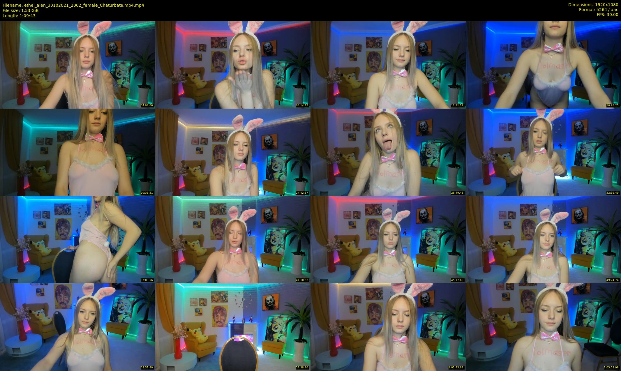 ethel_alen — 70 minute Chaturbate female cam show recording, 1080p, Oct 30, 2021