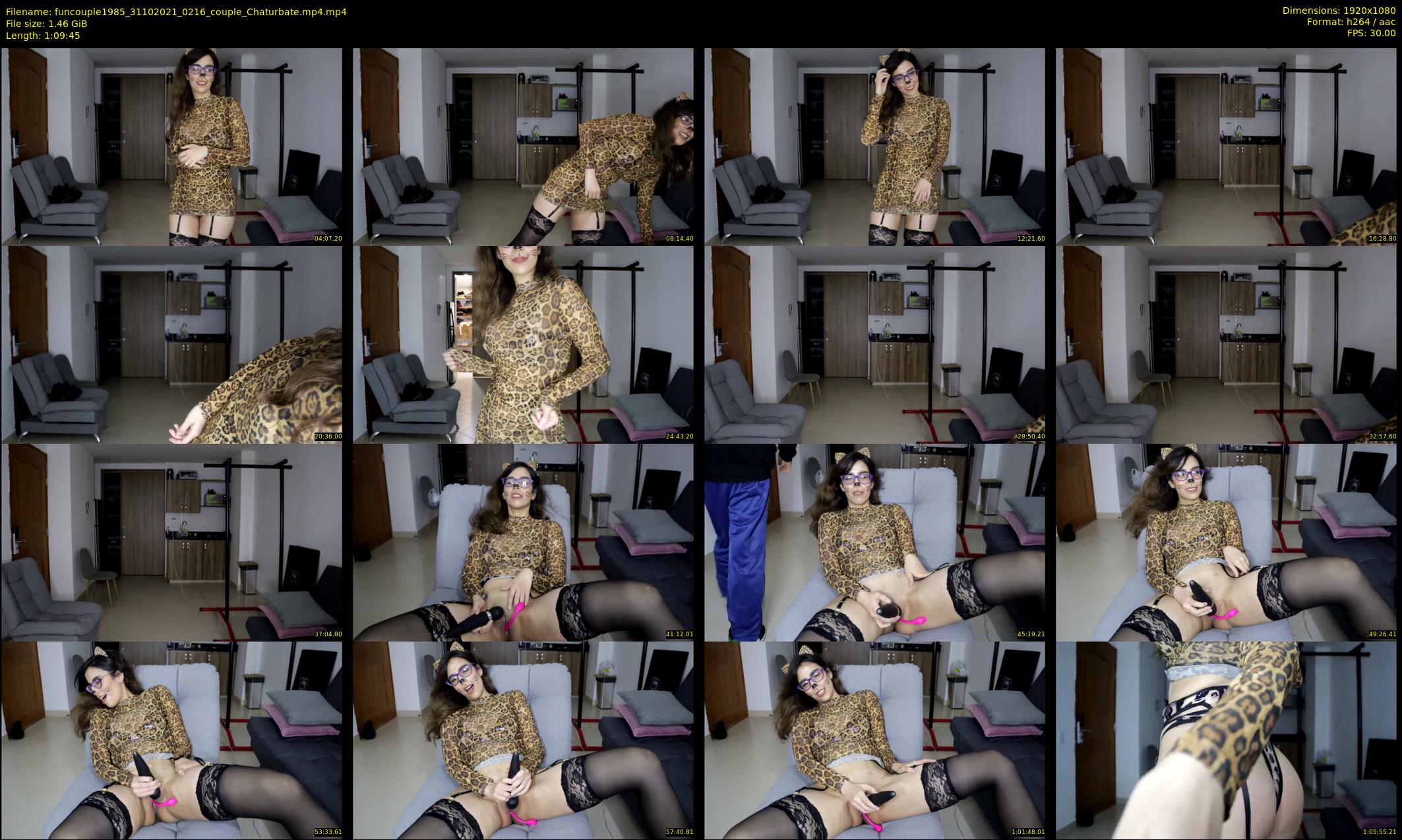 funcouple1985 — 70 minute Chaturbate couple cam show recording, 1080p, Oct 31, 2021