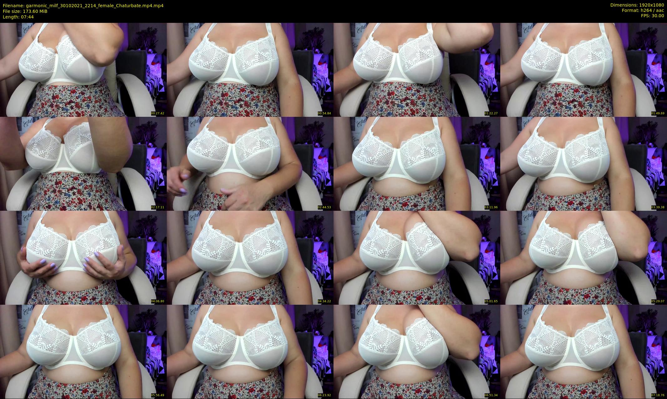 garmonic_milf — 8 minute Chaturbate female cam show recording, 1080p, Oct 30, 2021