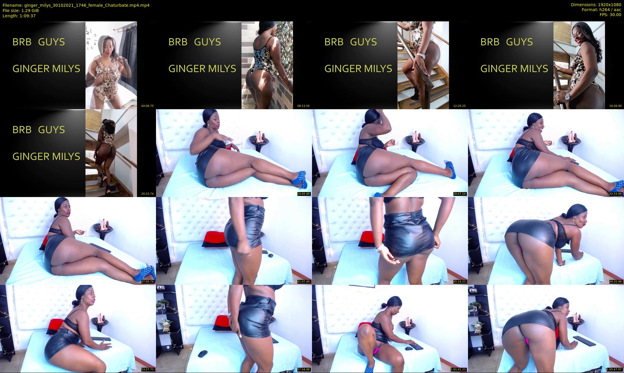 ginger_milys — 70 minute Chaturbate female cam show recording, 1080p, Oct 30, 2021