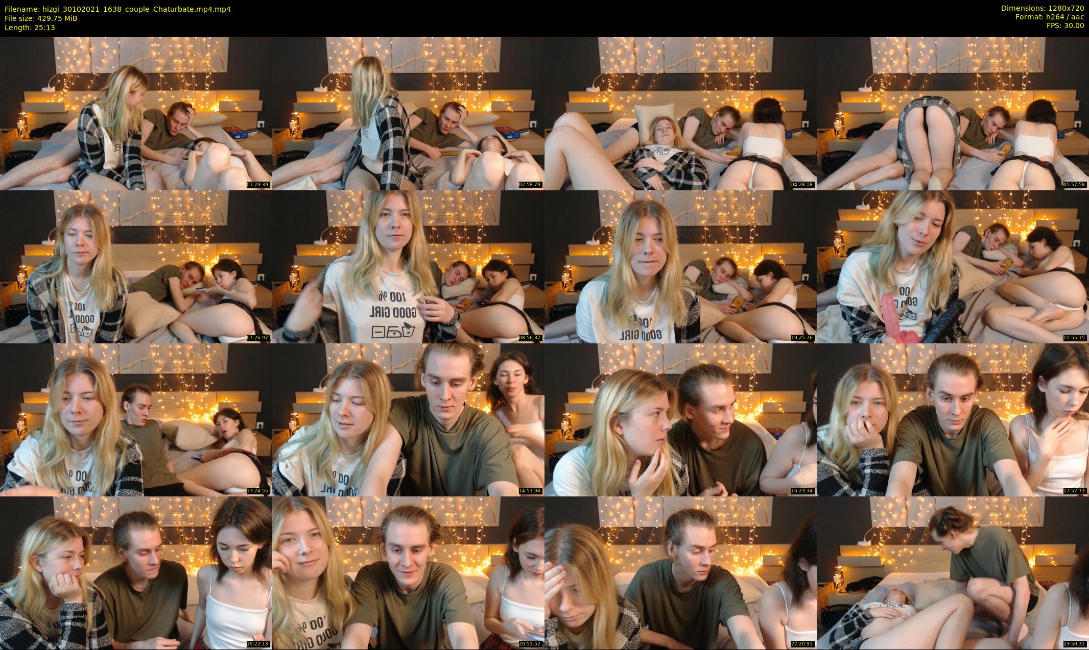 hizgi — 26 minute Chaturbate couple cam show recording, 720p, Oct 30, 2021