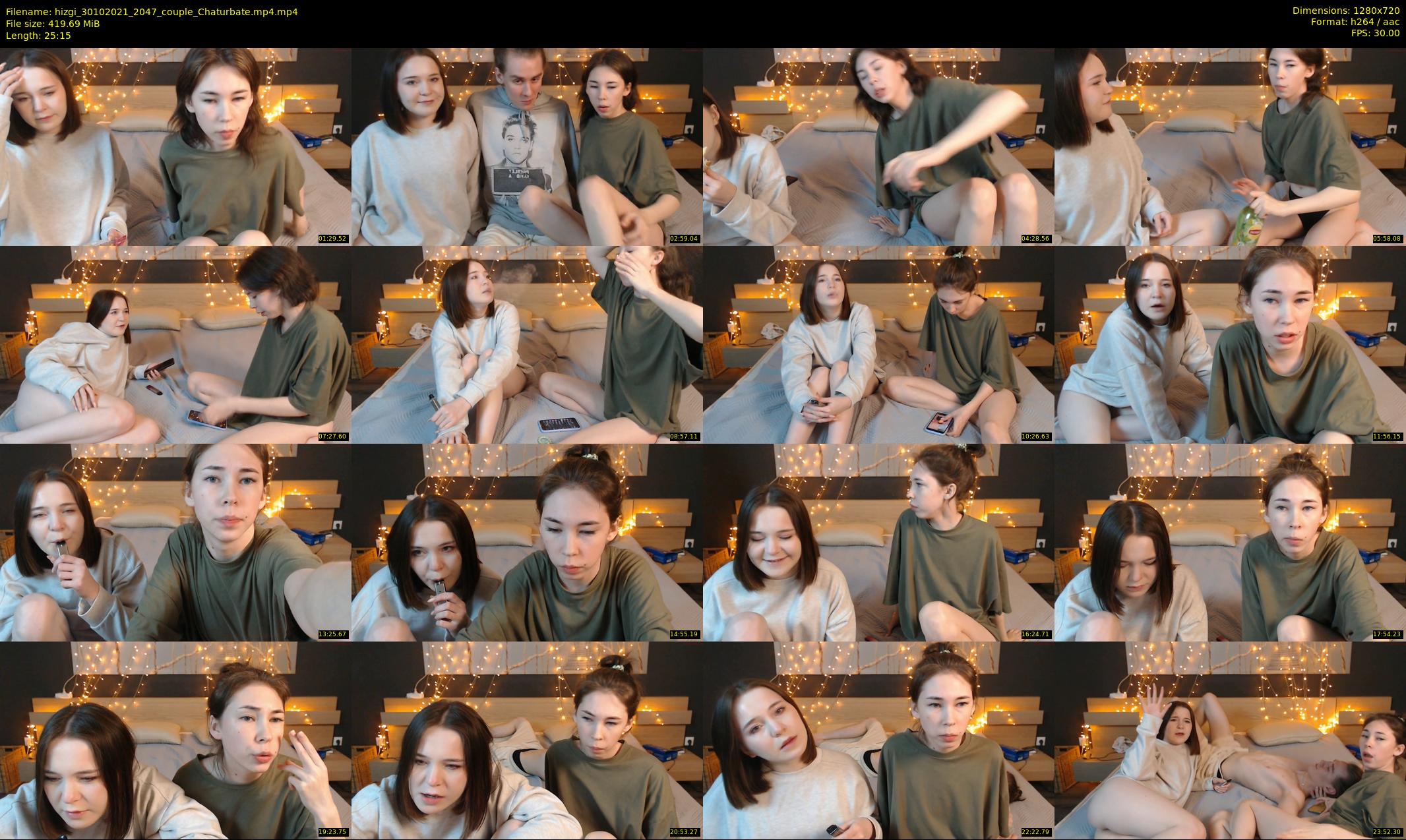 hizgi — 26 minute Chaturbate couple cam show recording, 720p, Oct 30, 2021