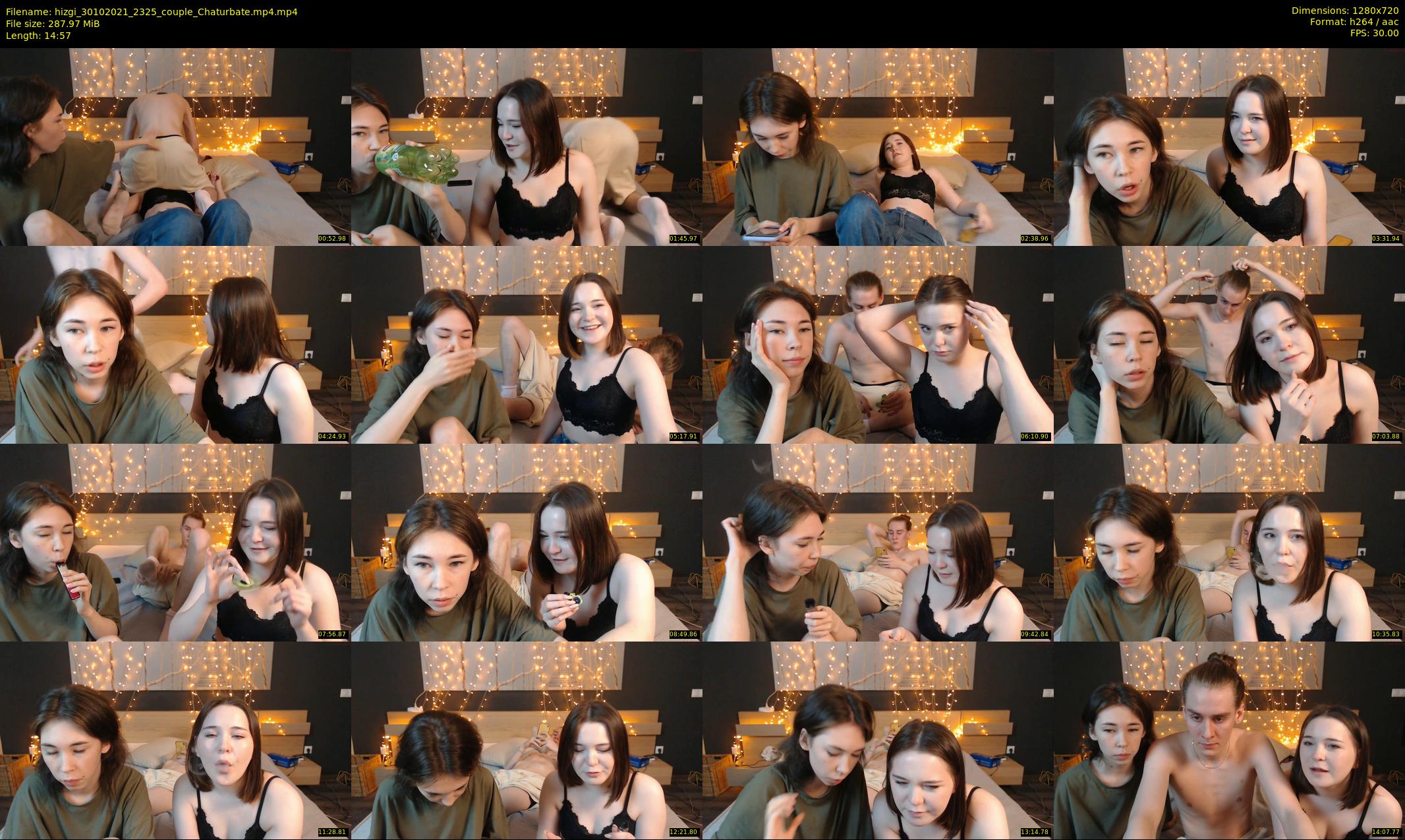 hizgi — 15 minute Chaturbate couple cam show recording, 720p, Oct 30, 2021
