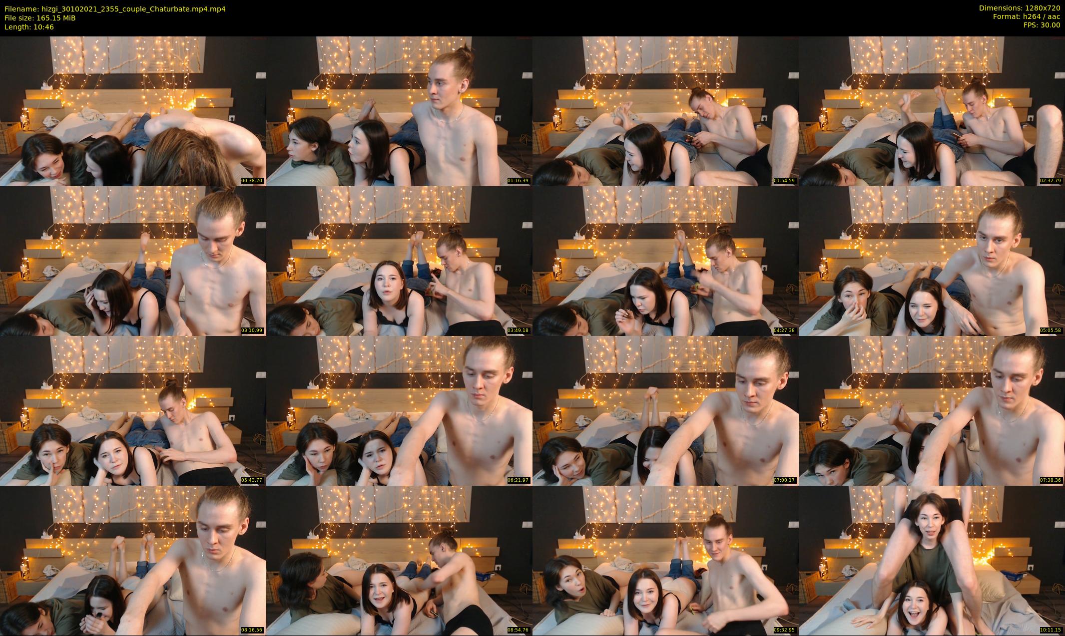 hizgi — 11 minute Chaturbate couple cam show recording, 720p, Oct 30, 2021