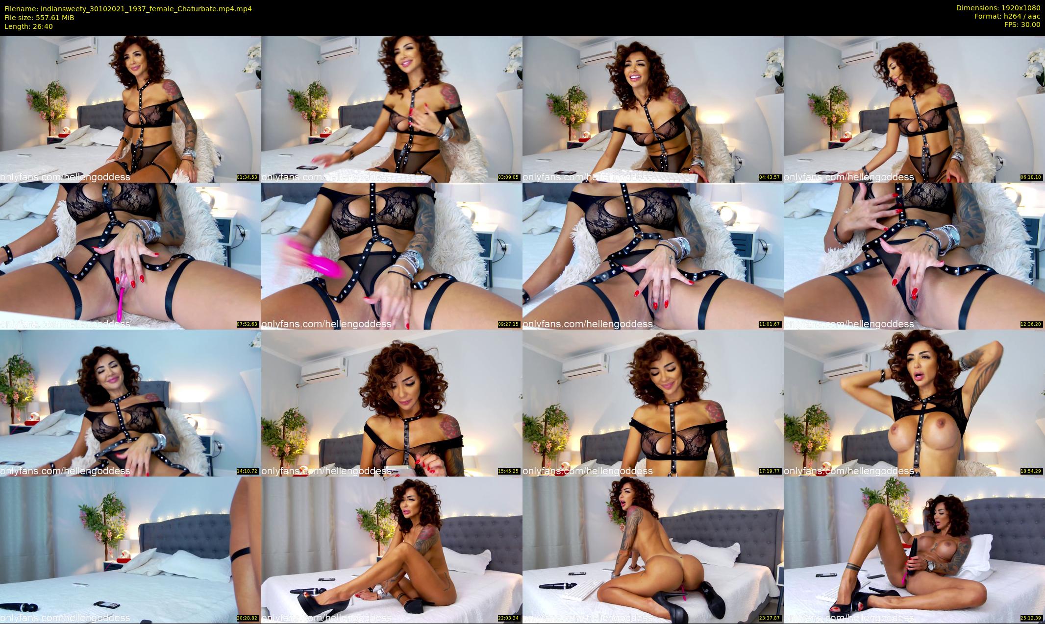 indiansweety — 27 minute Chaturbate female cam show recording, 1080p, Oct 30, 2021