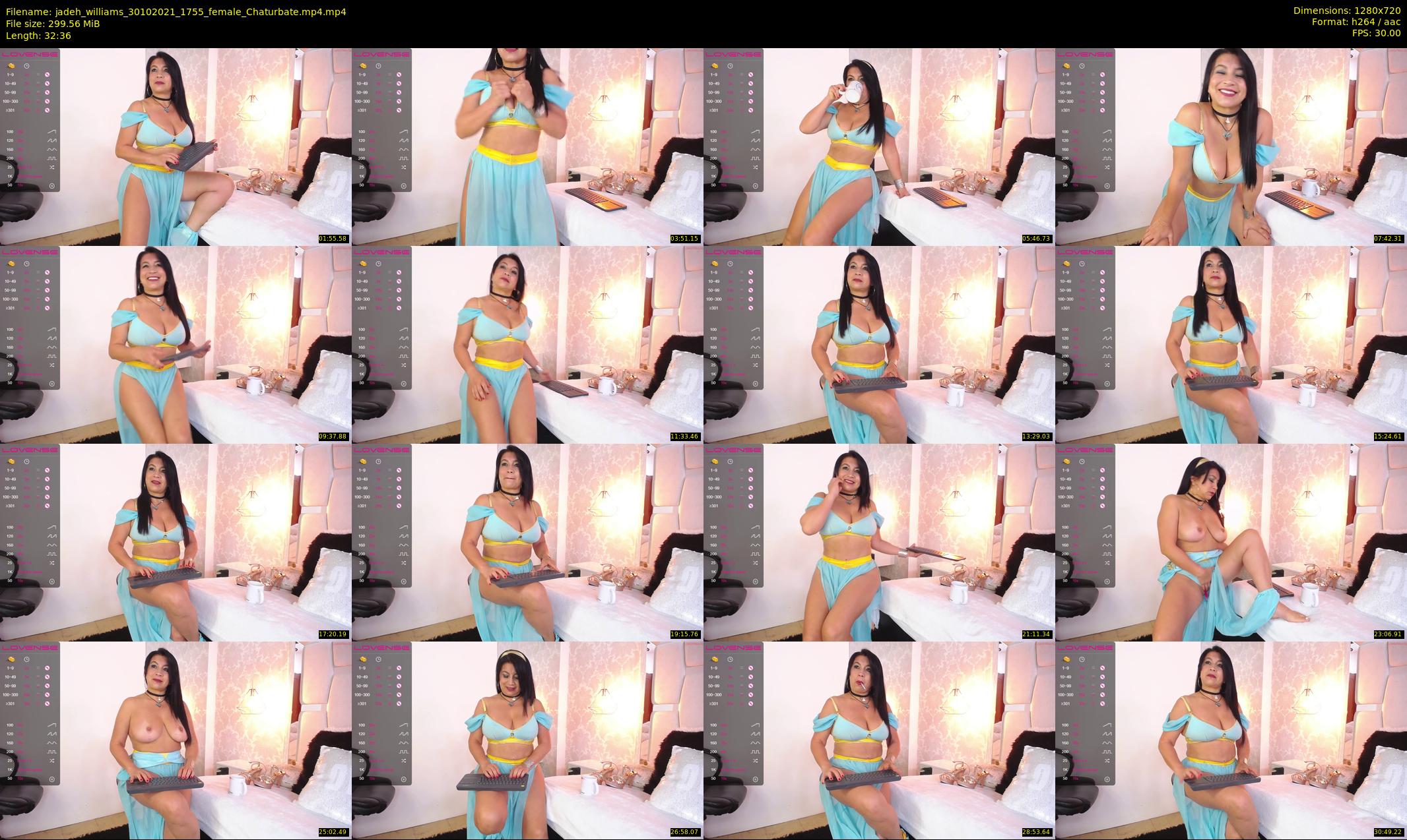 jadeh_williams — 33 minute Chaturbate female cam show recording, 720p, Oct 30, 2021