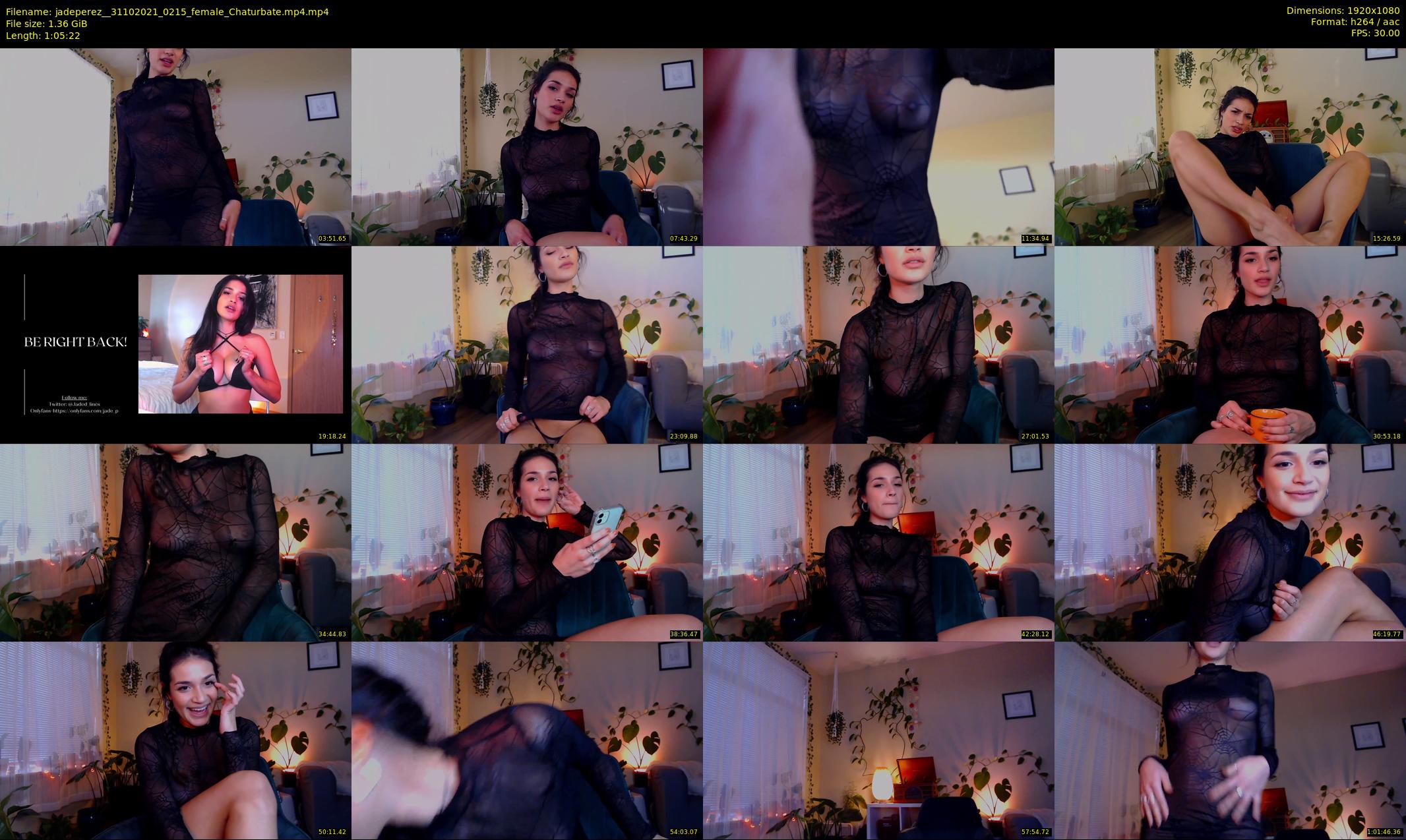 jadeperez_ — 66 minute Chaturbate female cam show recording, 1080p, Oct 31, 2021