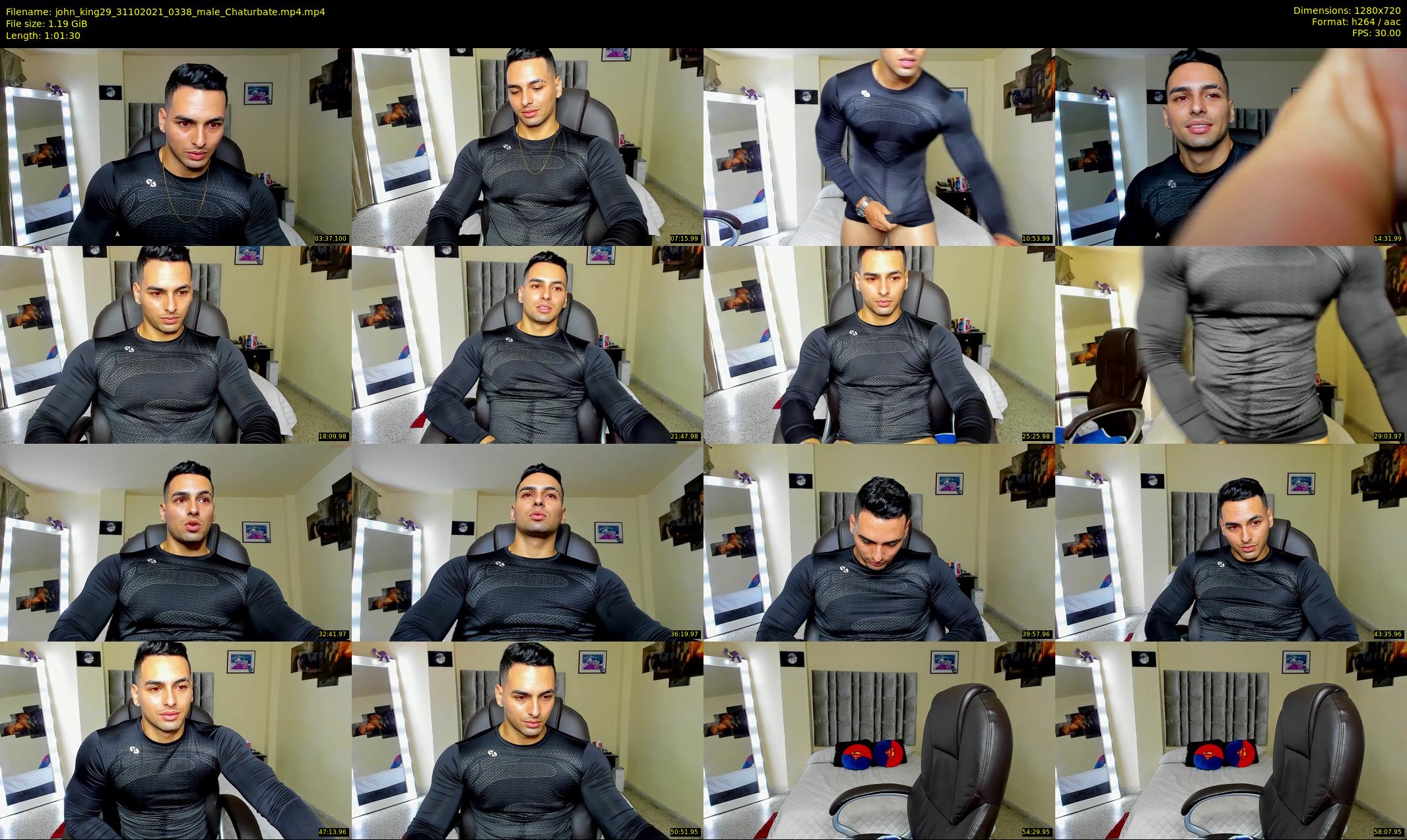 john_king29 — 62 minute Chaturbate male cam show recording, 720p, Oct 31, 2021