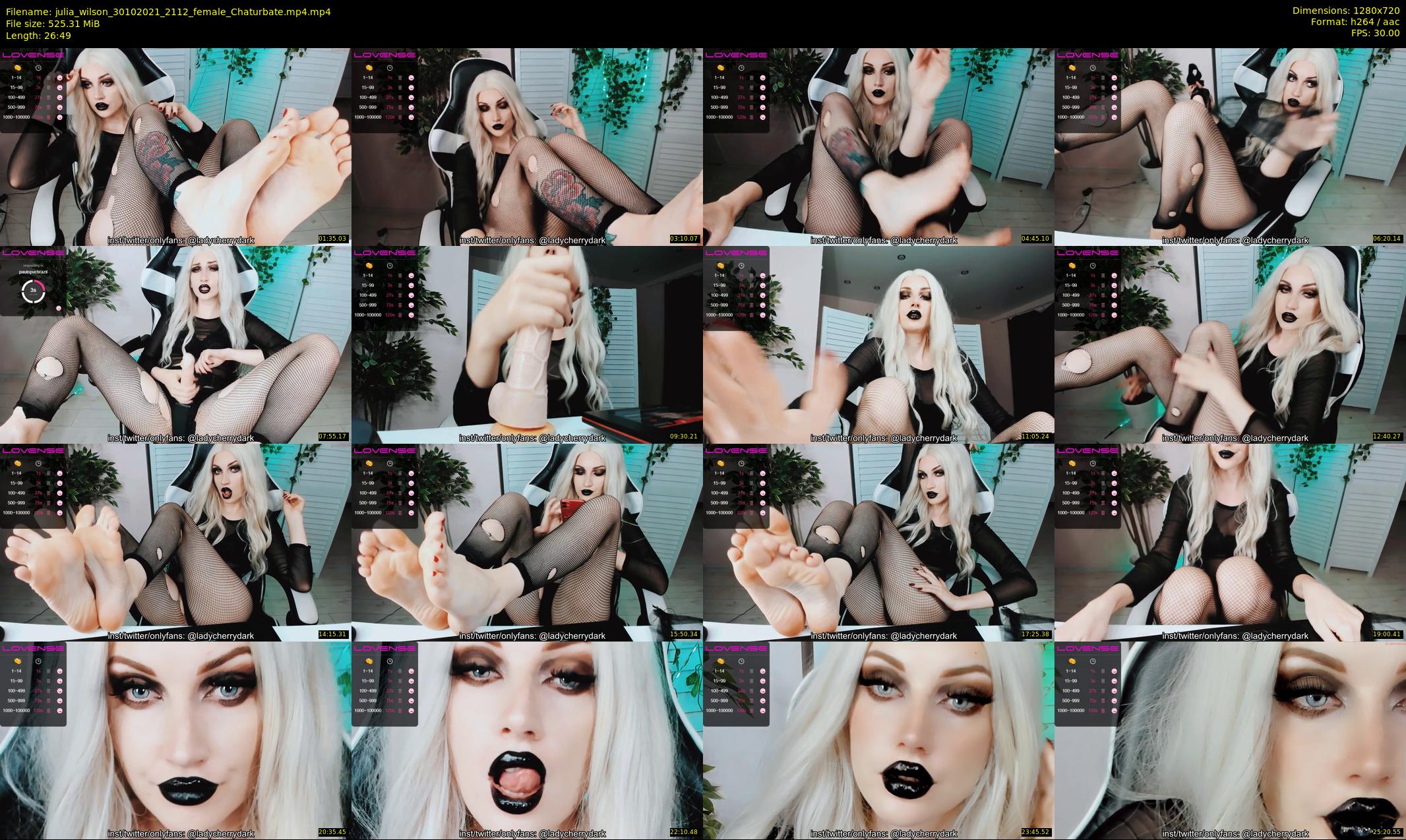 julia_wilson — 27 minute Chaturbate female cam show recording, 720p, Oct 30, 2021