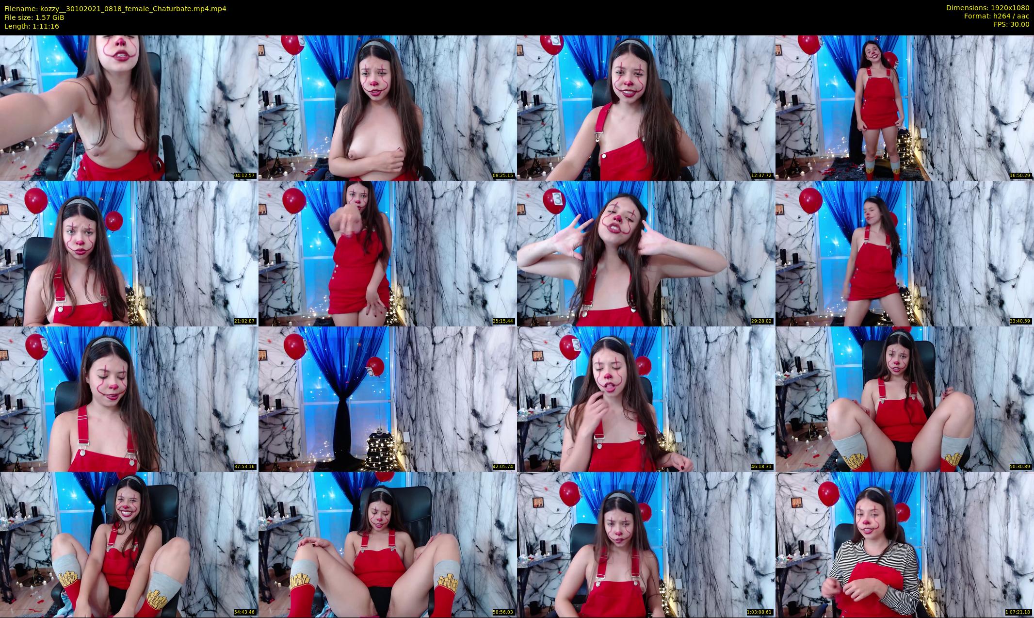 kozzy_ — 72 minute Chaturbate female cam show recording, 1080p, Oct 30, 2021