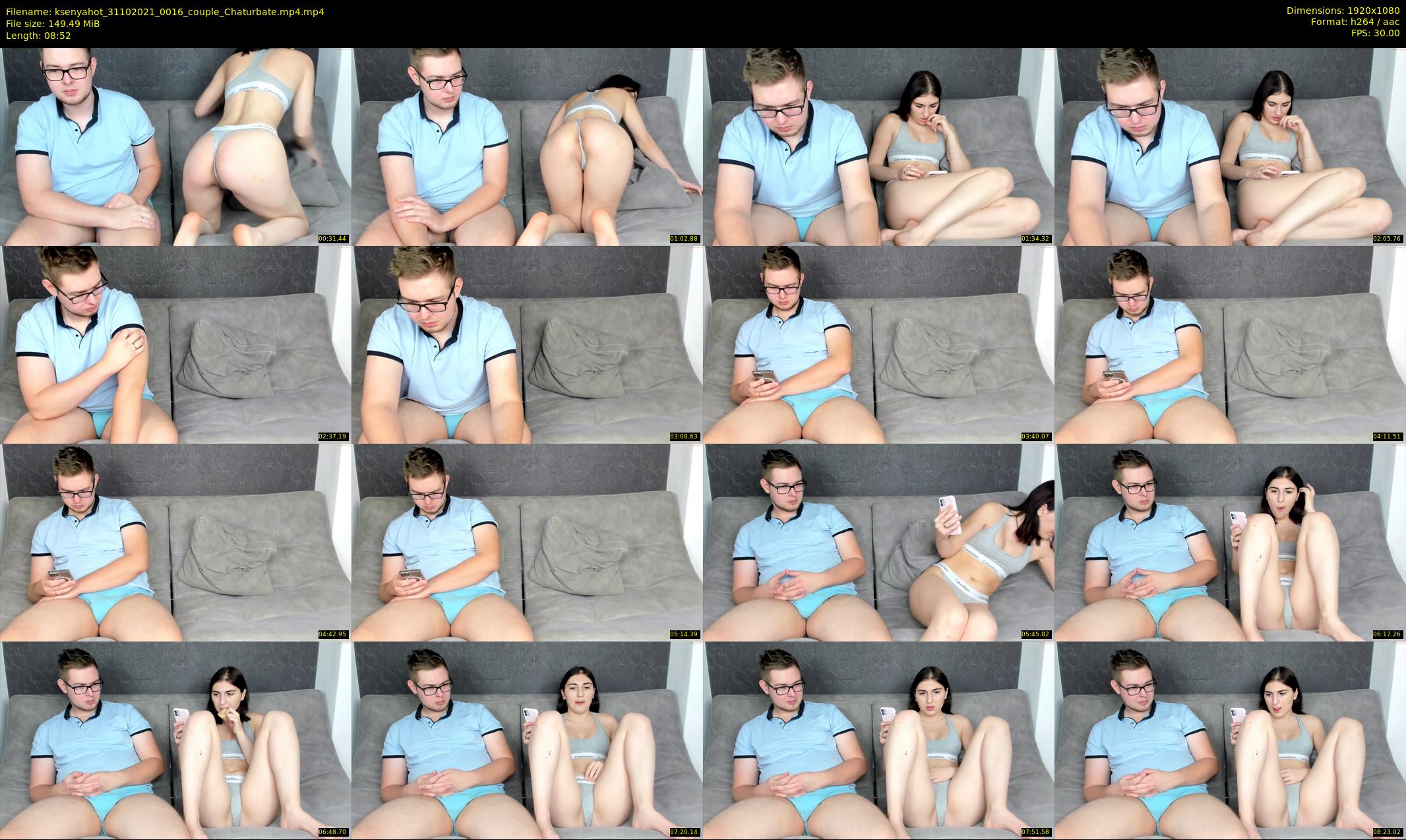 ksenyahot — 9 minute Chaturbate couple cam show recording, 1080p, Oct 31, 2021