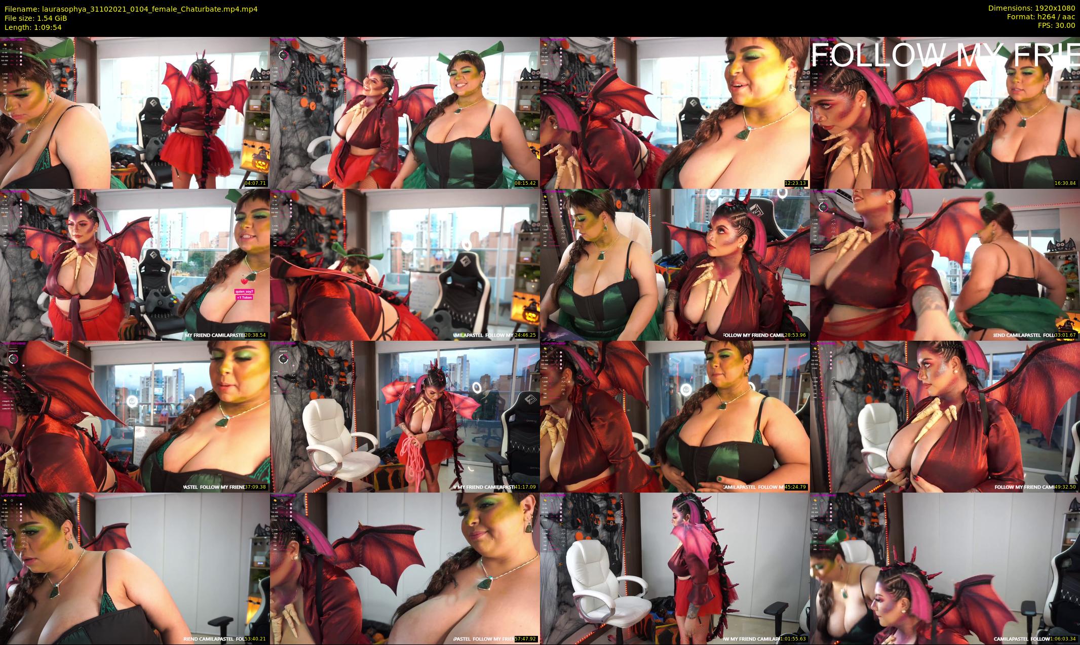 laurasophya — 70 minute Chaturbate female cam show recording, 1080p, Oct 31, 2021