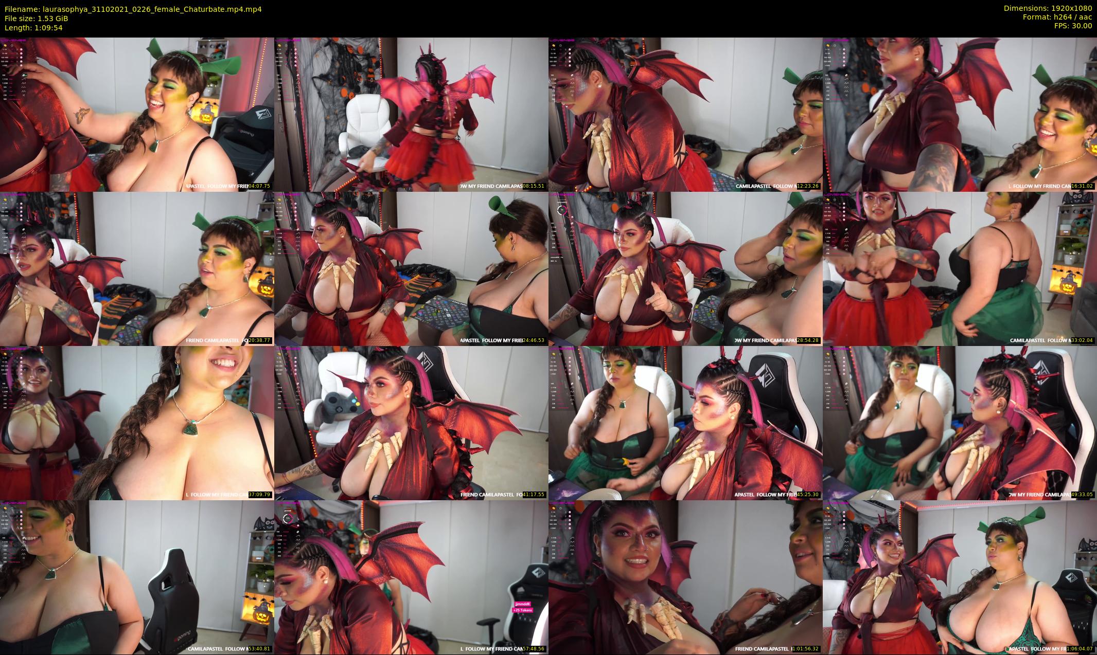 laurasophya — 70 minute Chaturbate female cam show recording, 1080p, Oct 31, 2021