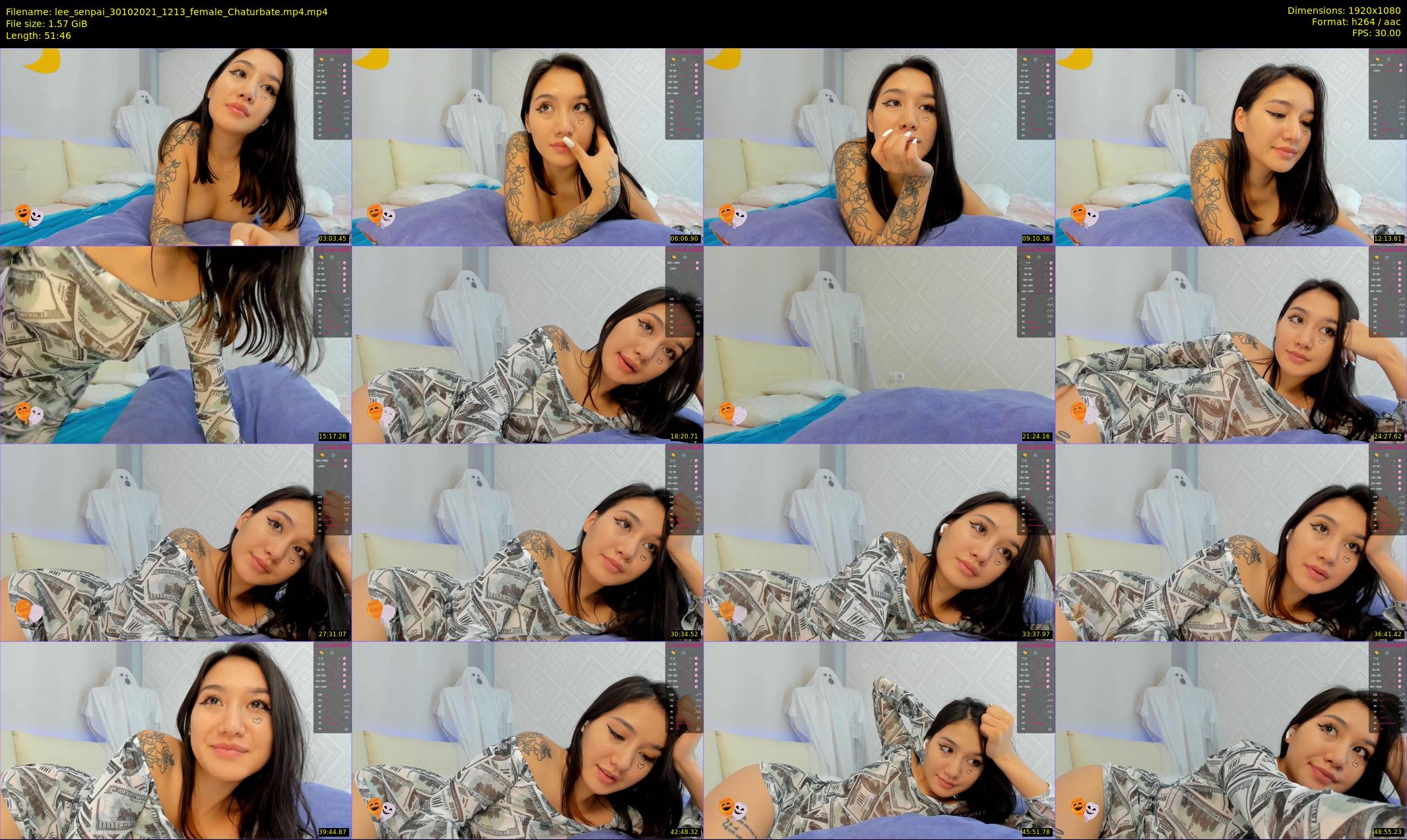 lee_senpai — 52 minute Chaturbate female cam show recording, 1080p, Oct 30, 2021