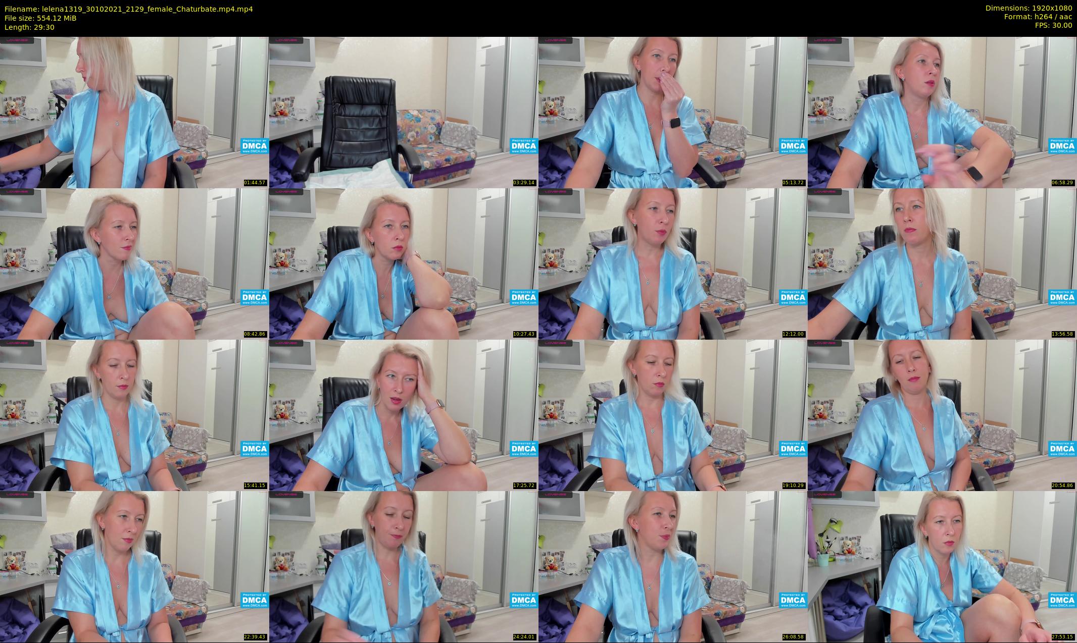 lelena1319 — 30 minute Chaturbate female cam show recording, 1080p, Oct 30, 2021